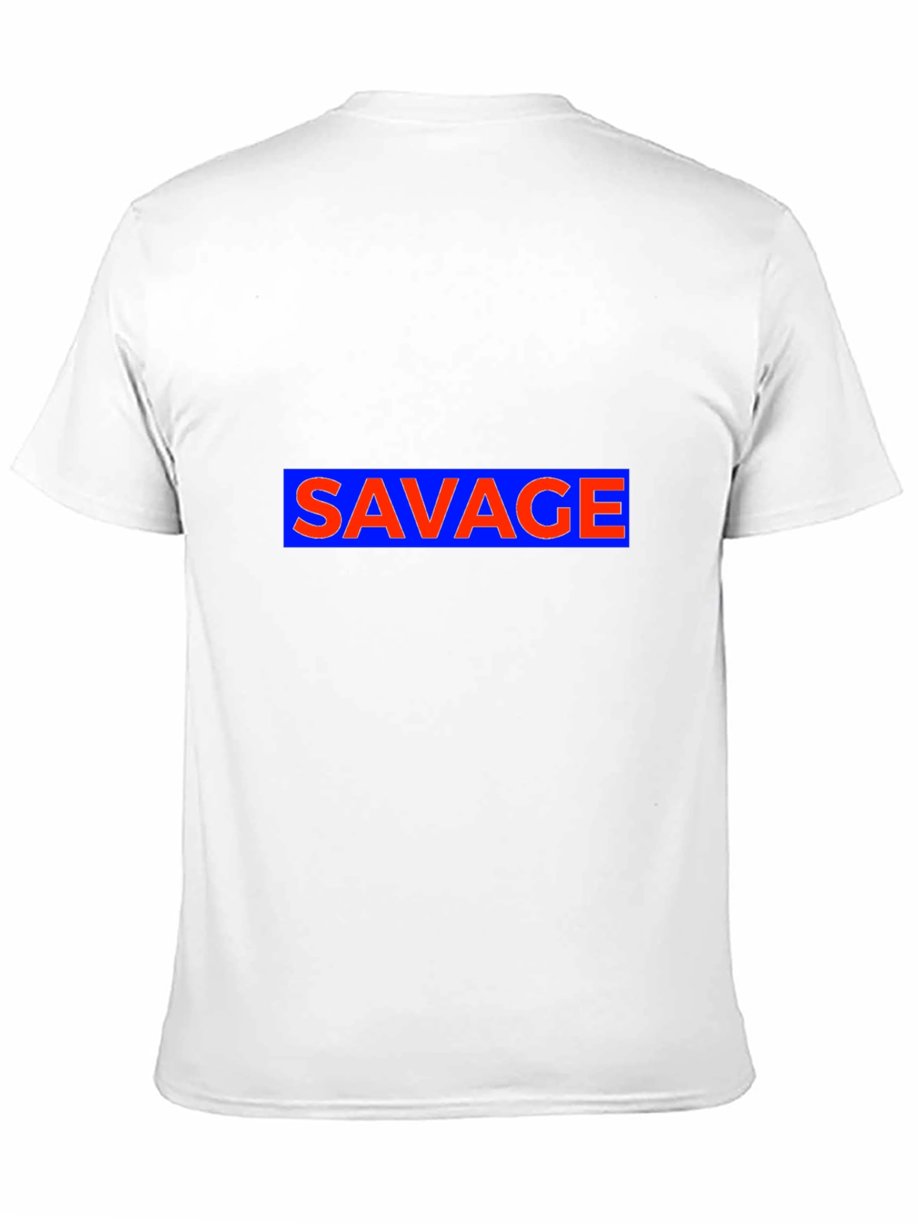 Savage Graphic Print Tee - Casual Style