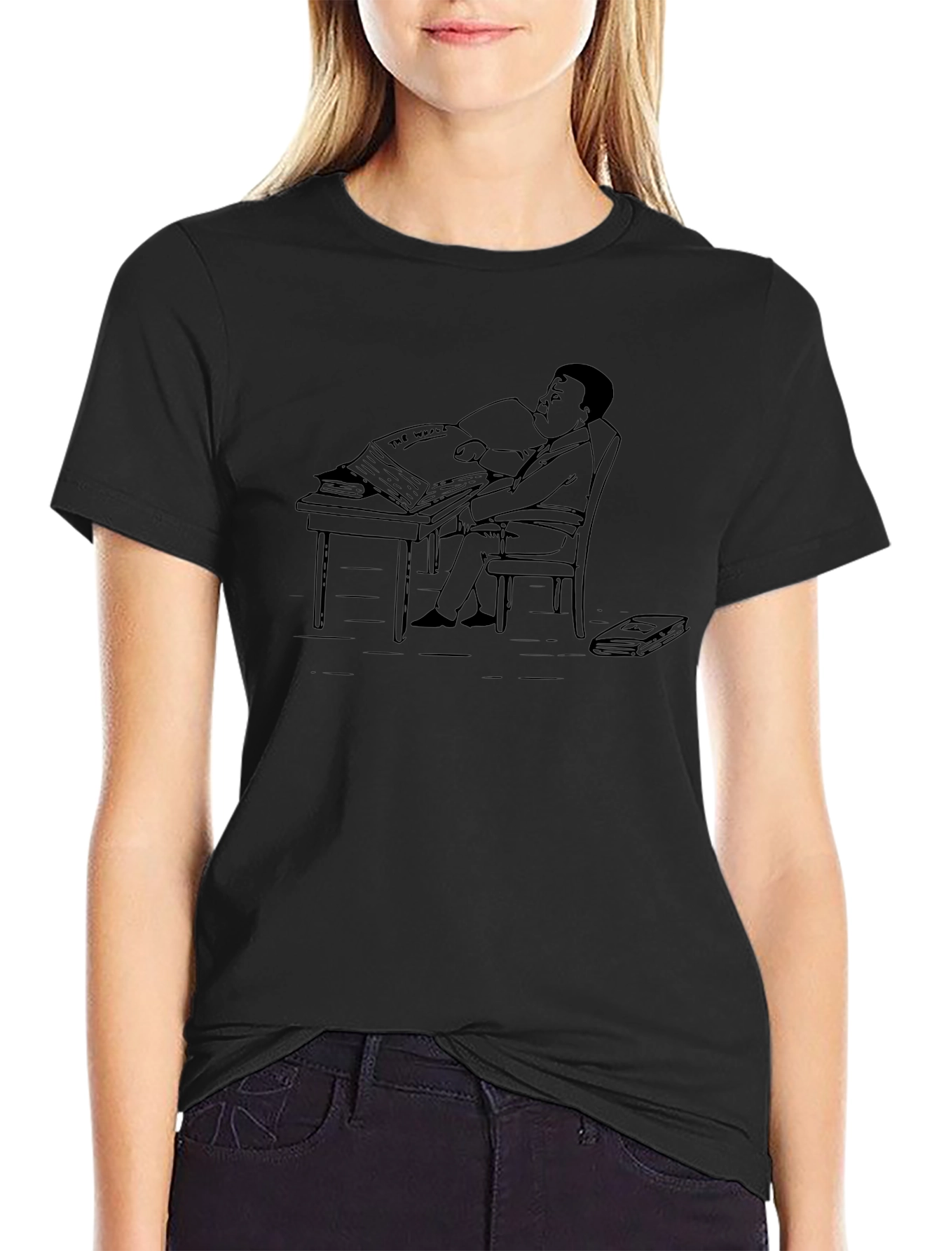 The Office Inspired Dwight Schrute T-Shirt - Black