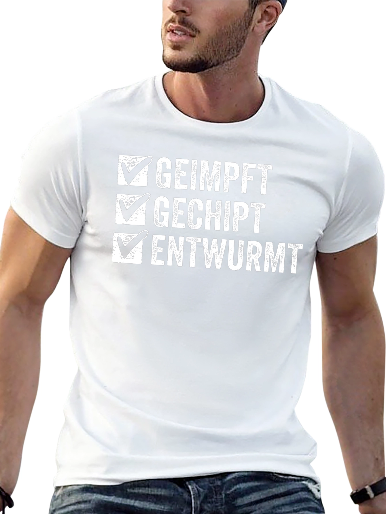Vaccinated Chipped Wormed T-Shirt