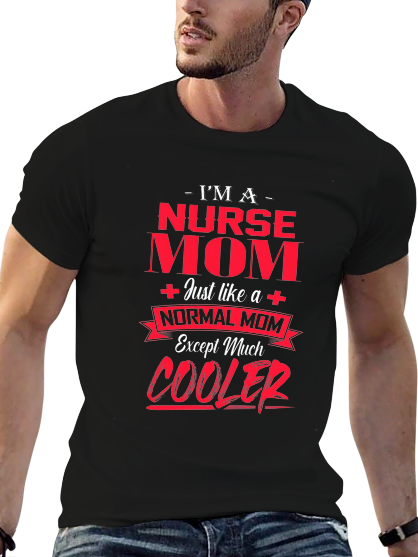 Nurse Mom T-Shirt - Cool Mom Edition