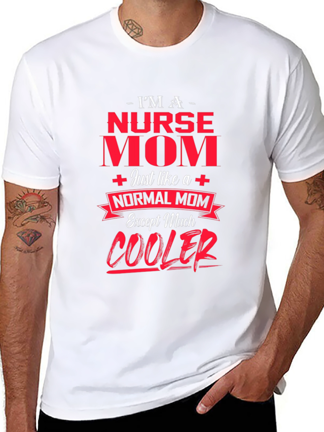 Nurse Mom T-Shirt - Cool Mom Edition