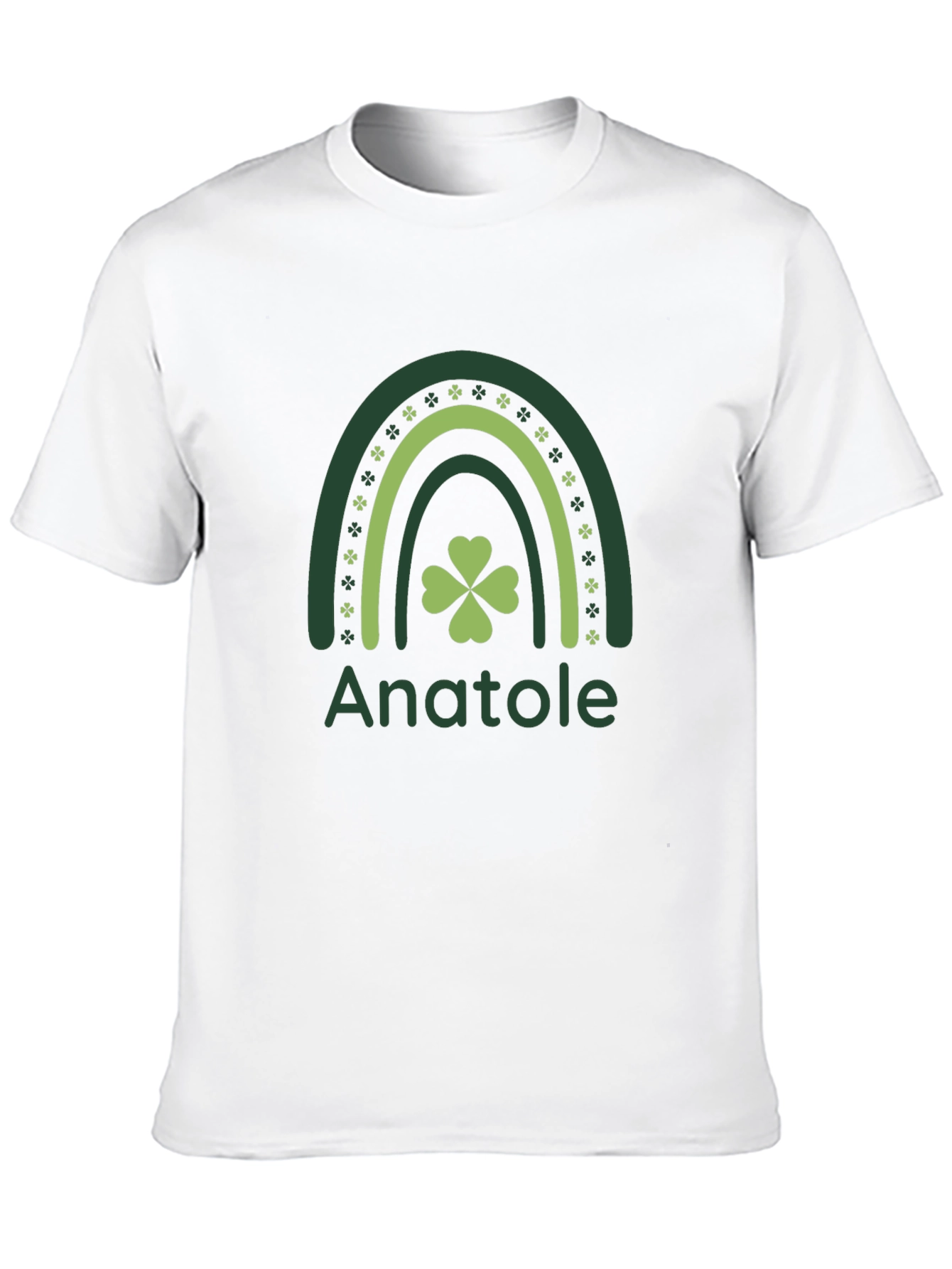 St. Patricks Day Rainbow Anatole T-Shirt