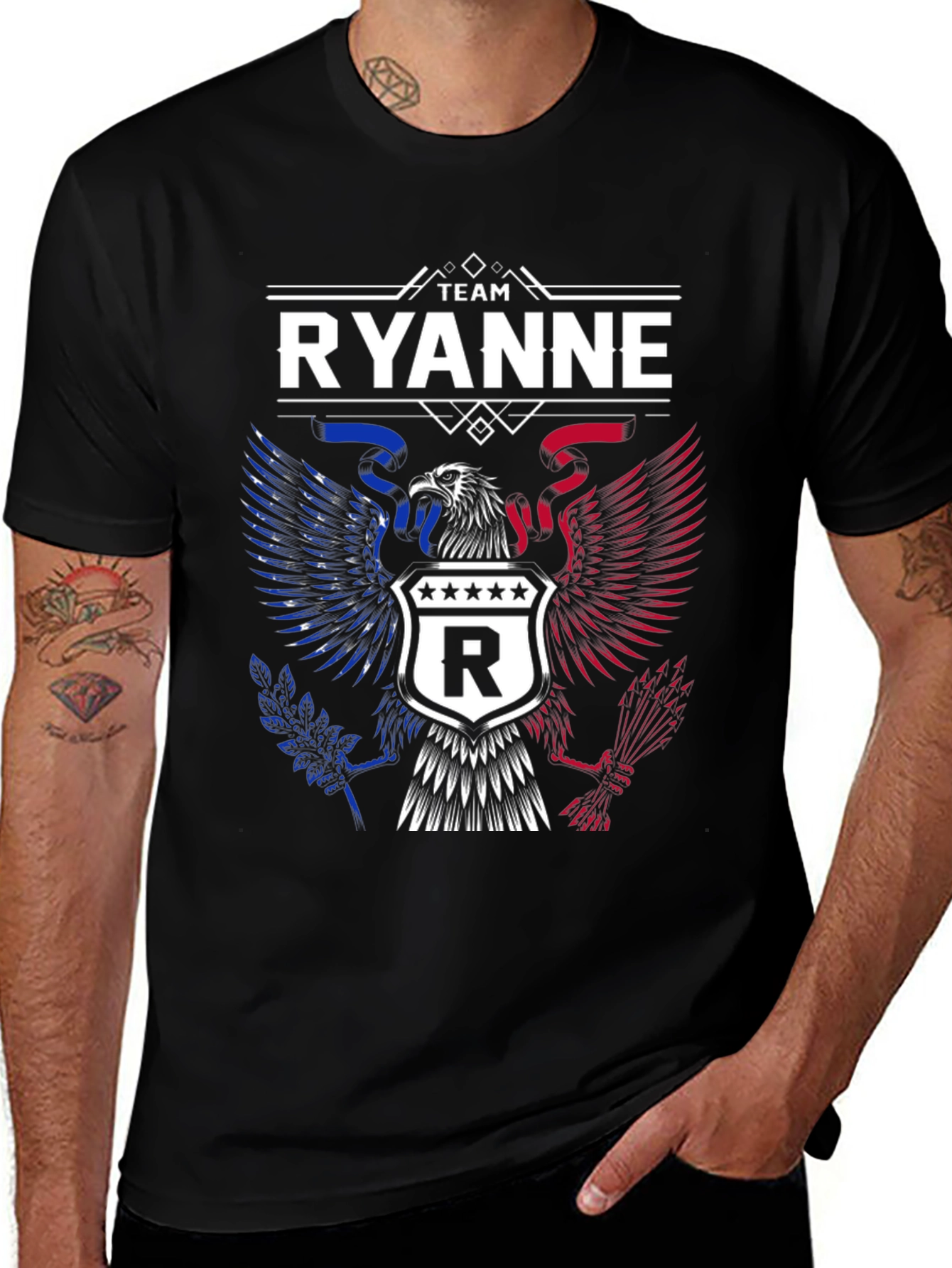Team Ryanne Patriotic Eagle T-Shirt