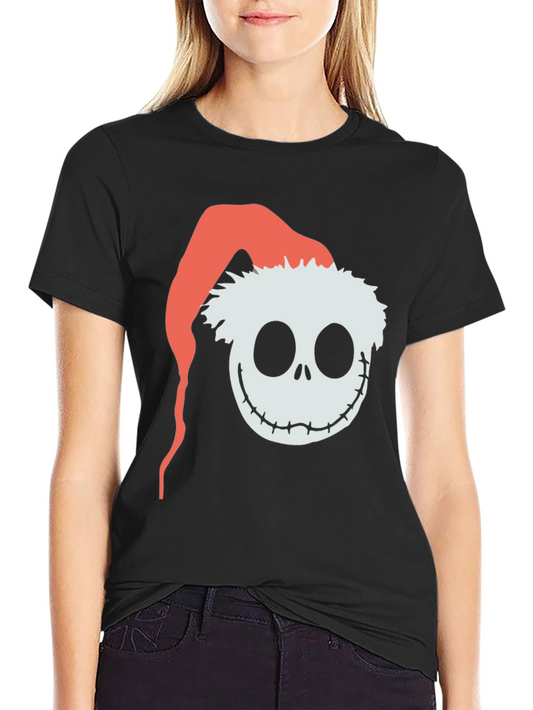 Jack Skellington Santa T-Shirt - Nightmare Before Christmas Holiday Tee