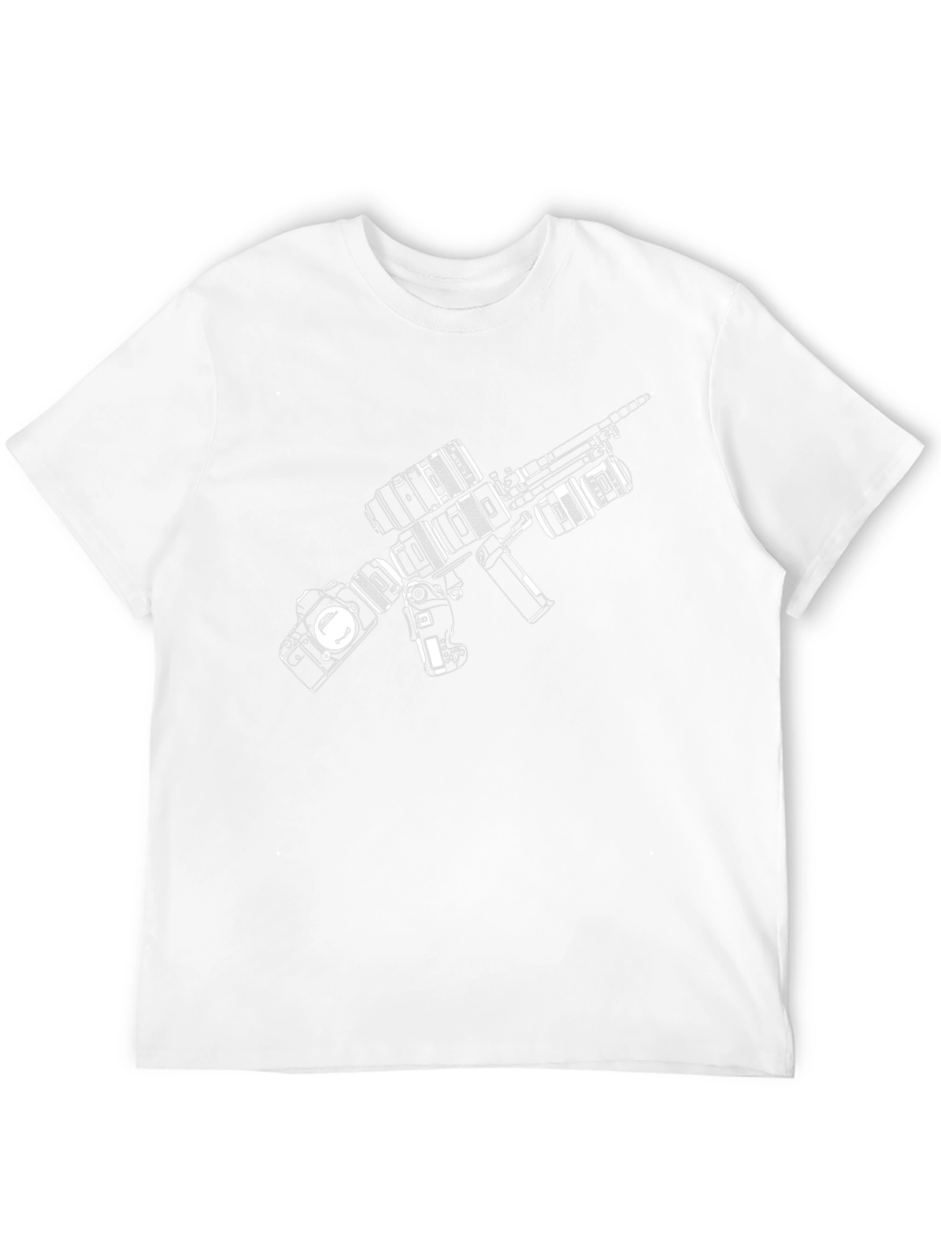 Camera Gun T-Shirt - Photography Weapon