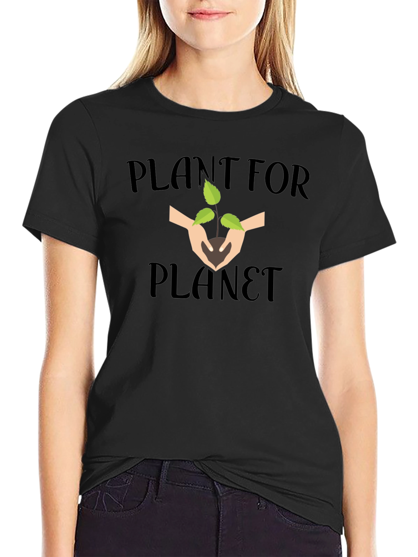 Plant for Planet Graphic Tee - Eco-Friendly Design