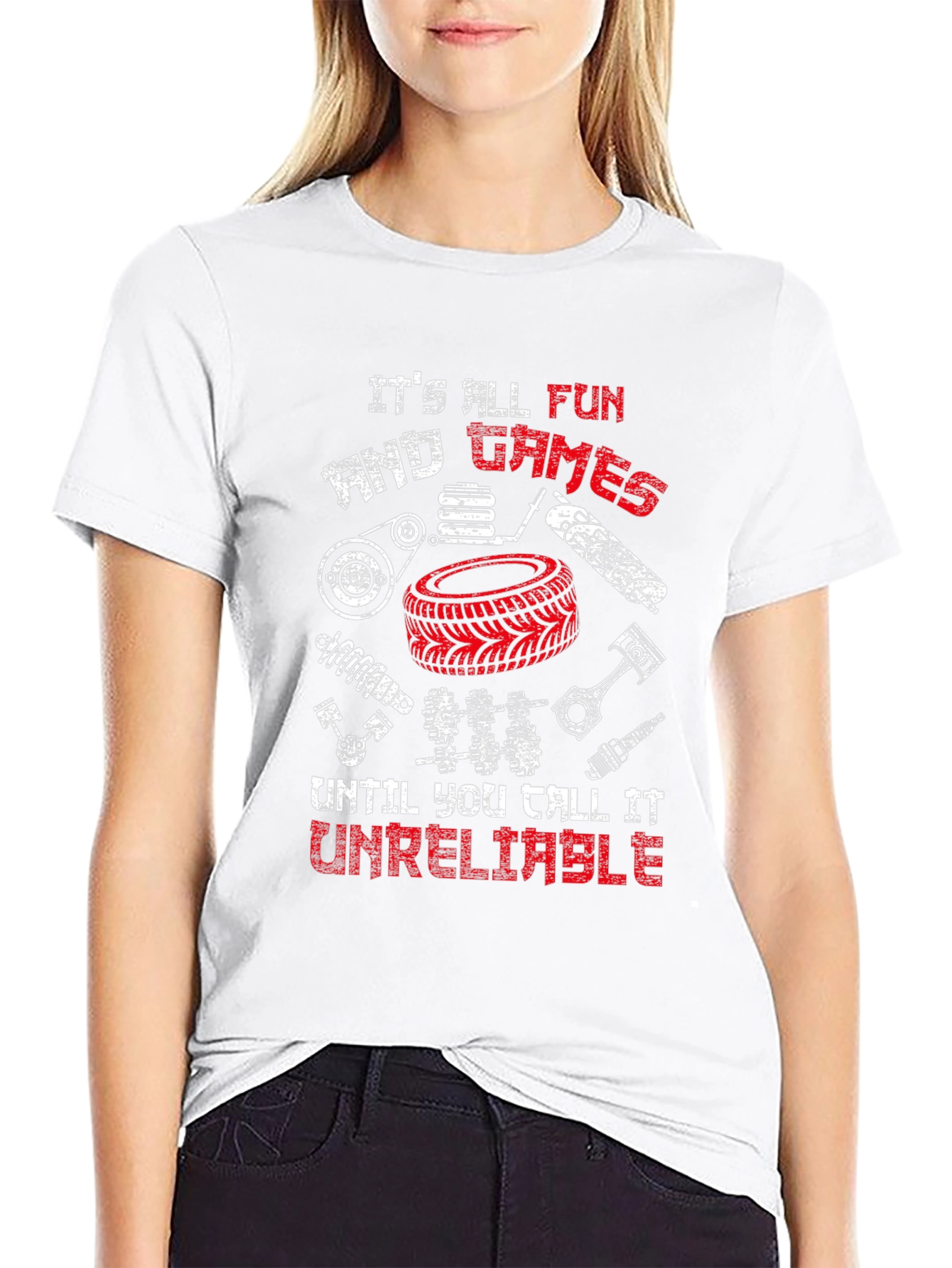 Funny Mechanic T-Shirt - Its All Fun & Games