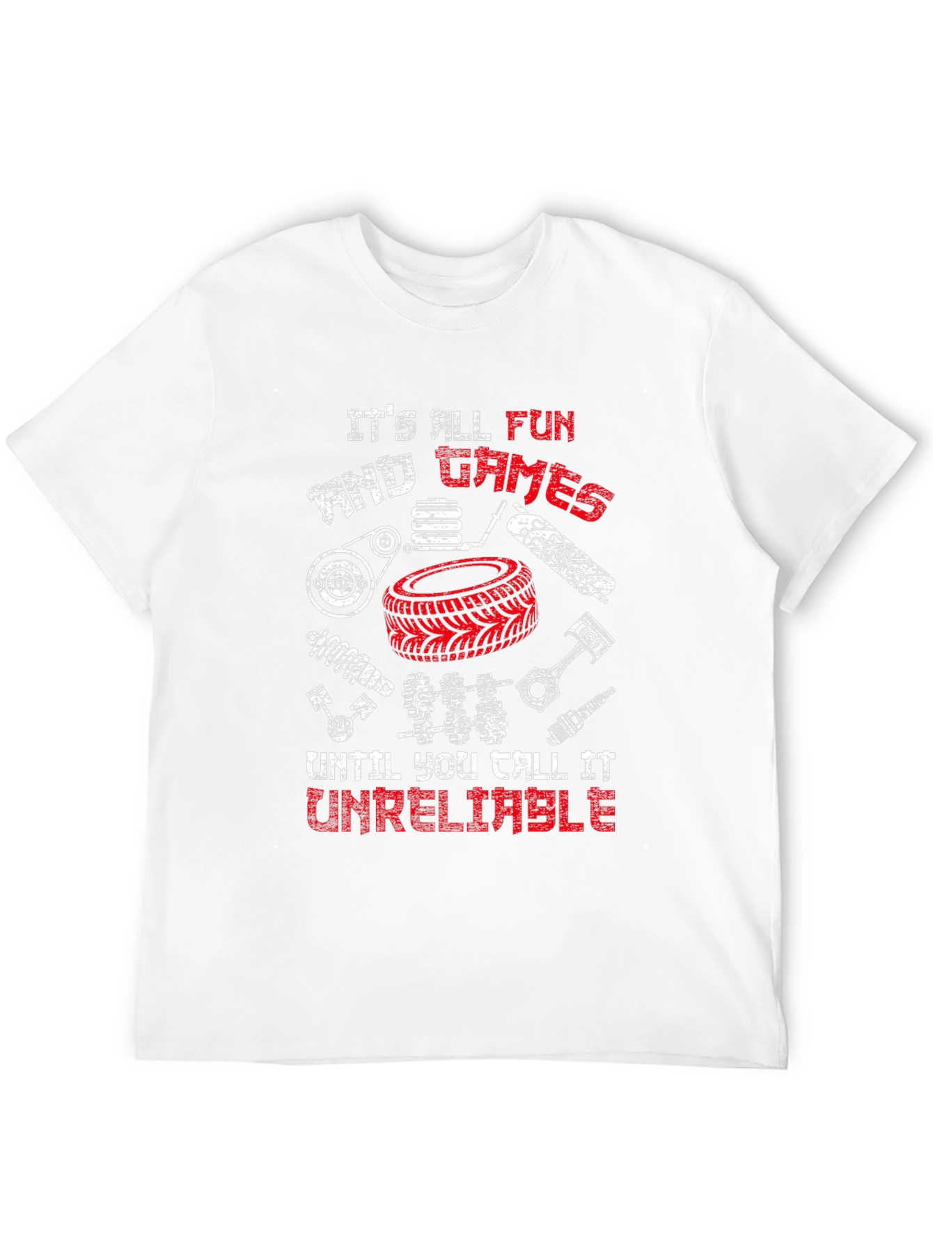 Funny Mechanic T-Shirt - Its All Fun & Games