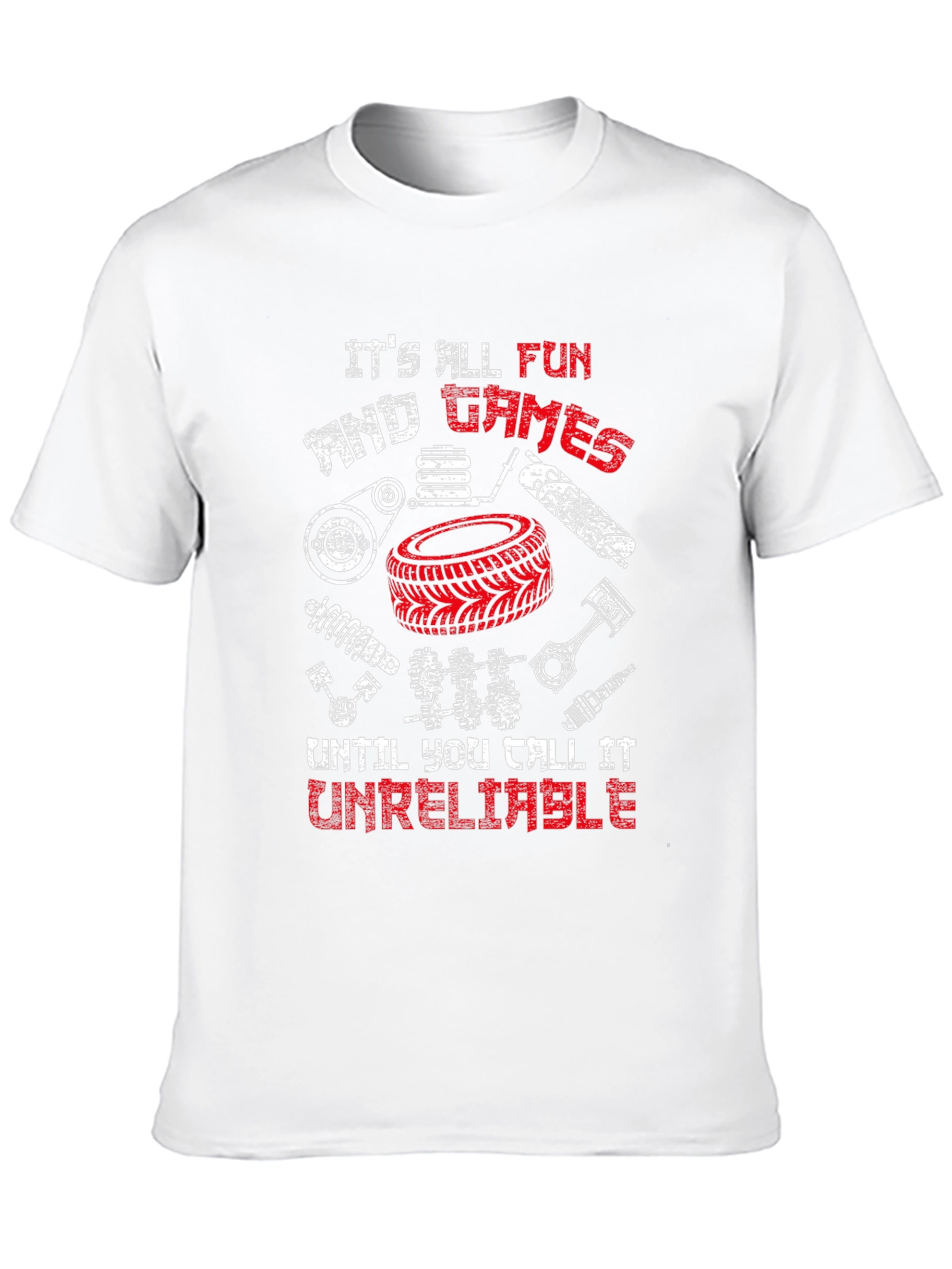 Funny Mechanic T-Shirt - Its All Fun & Games