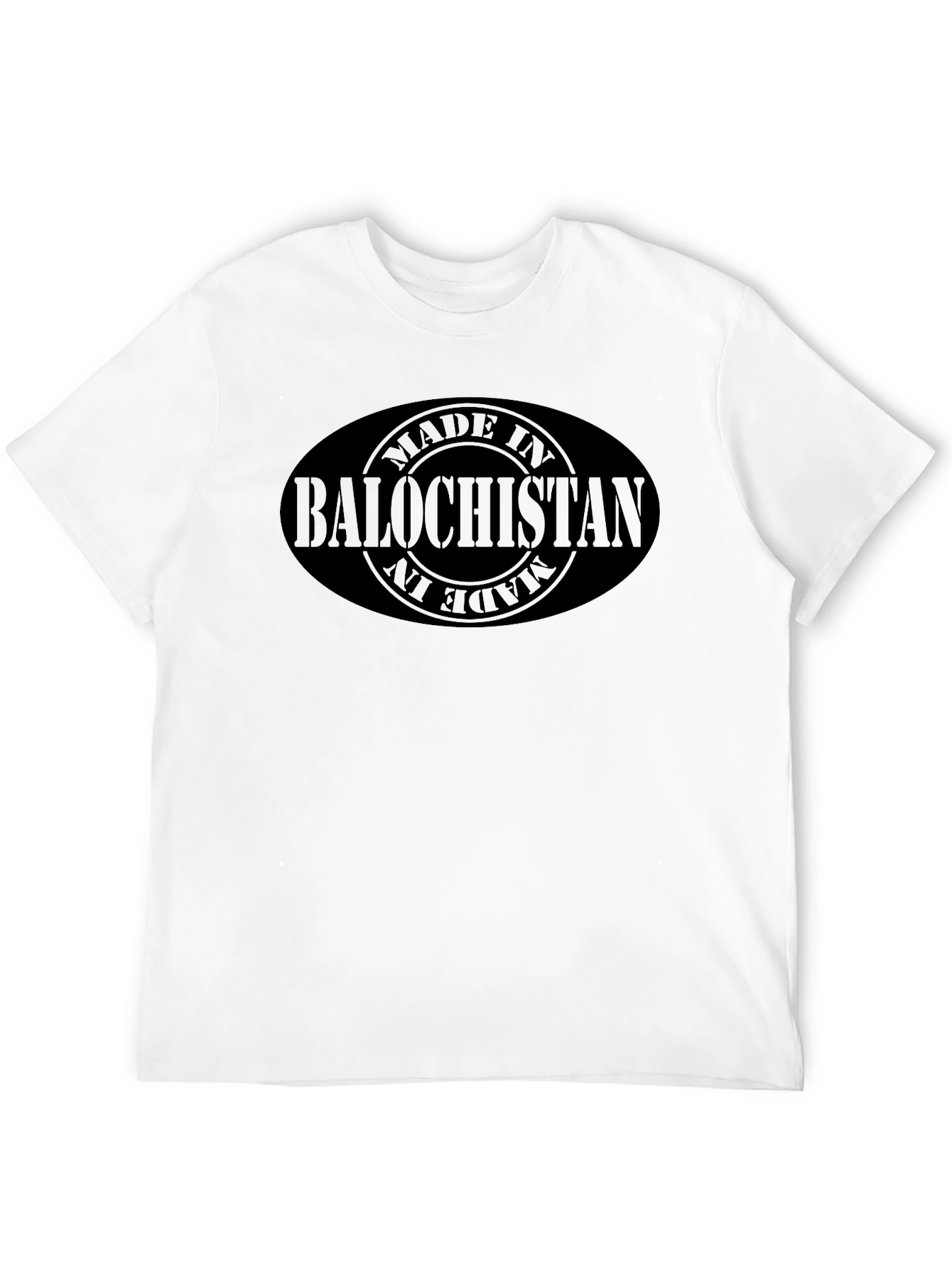 Made in Balochistan Black T-Shirt