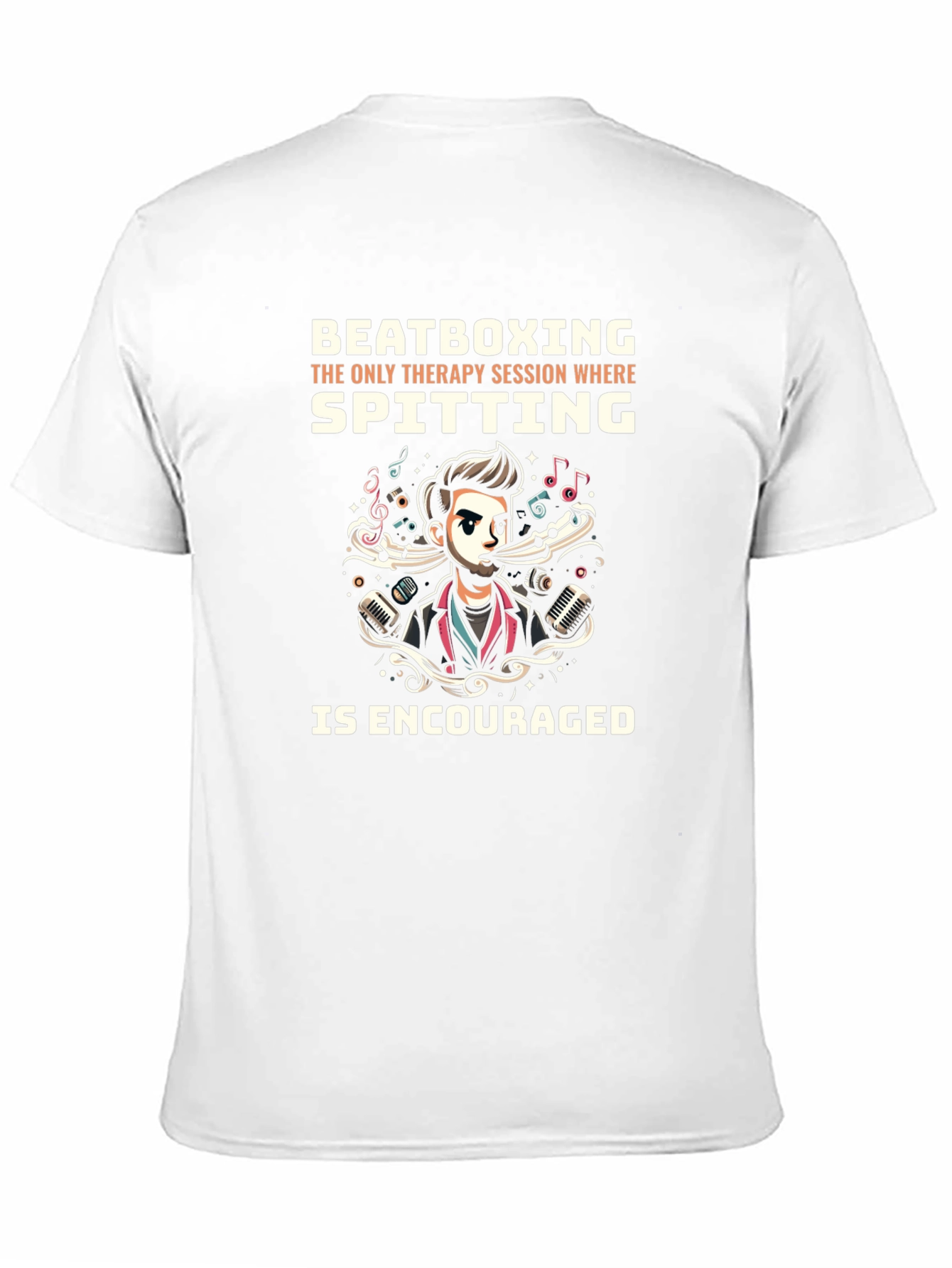 Beatboxing Therapy Session Graphic Tee