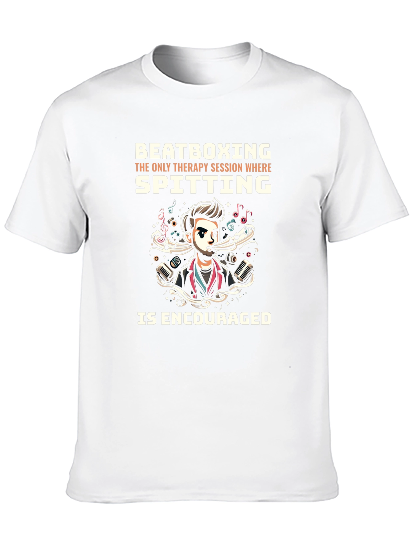 Beatboxing Therapy Session Graphic Tee