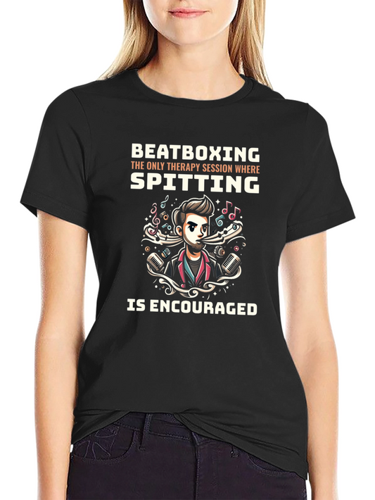 Beatboxing Therapy Session Graphic Tee
