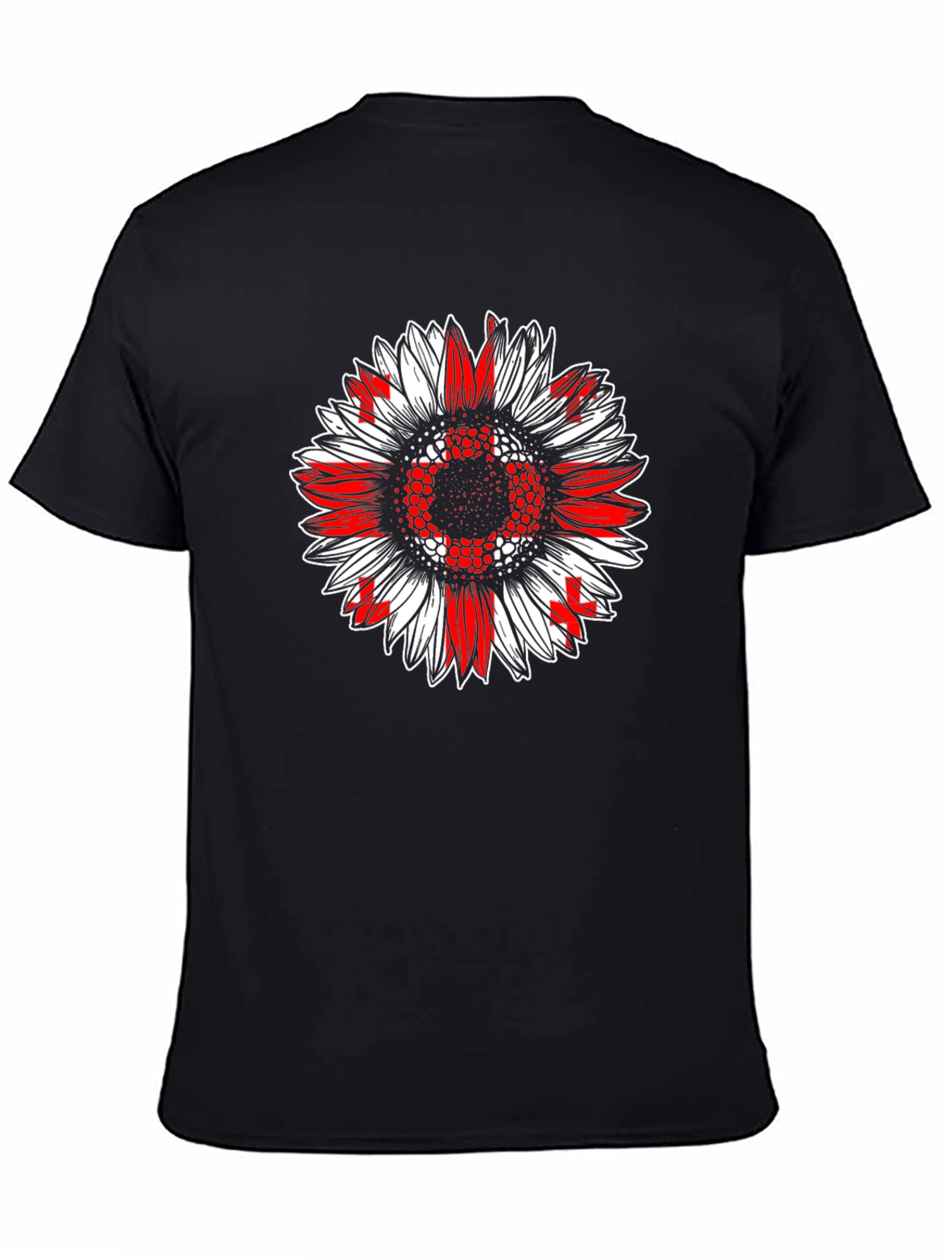Sunflower Georgia Flag T-Shirt