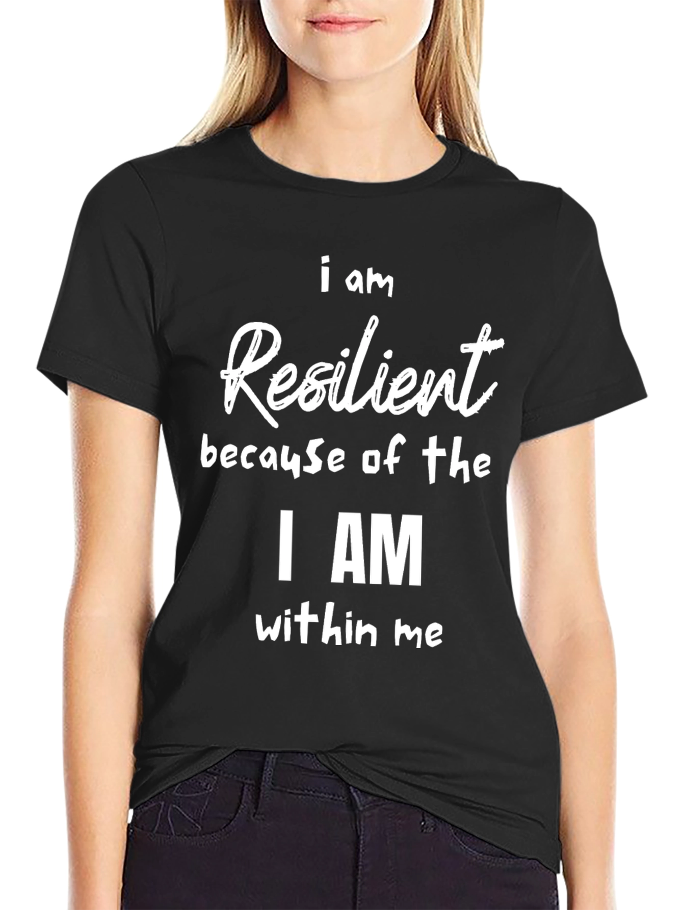 Resilient Statement Tee - Motivational T-Shirt