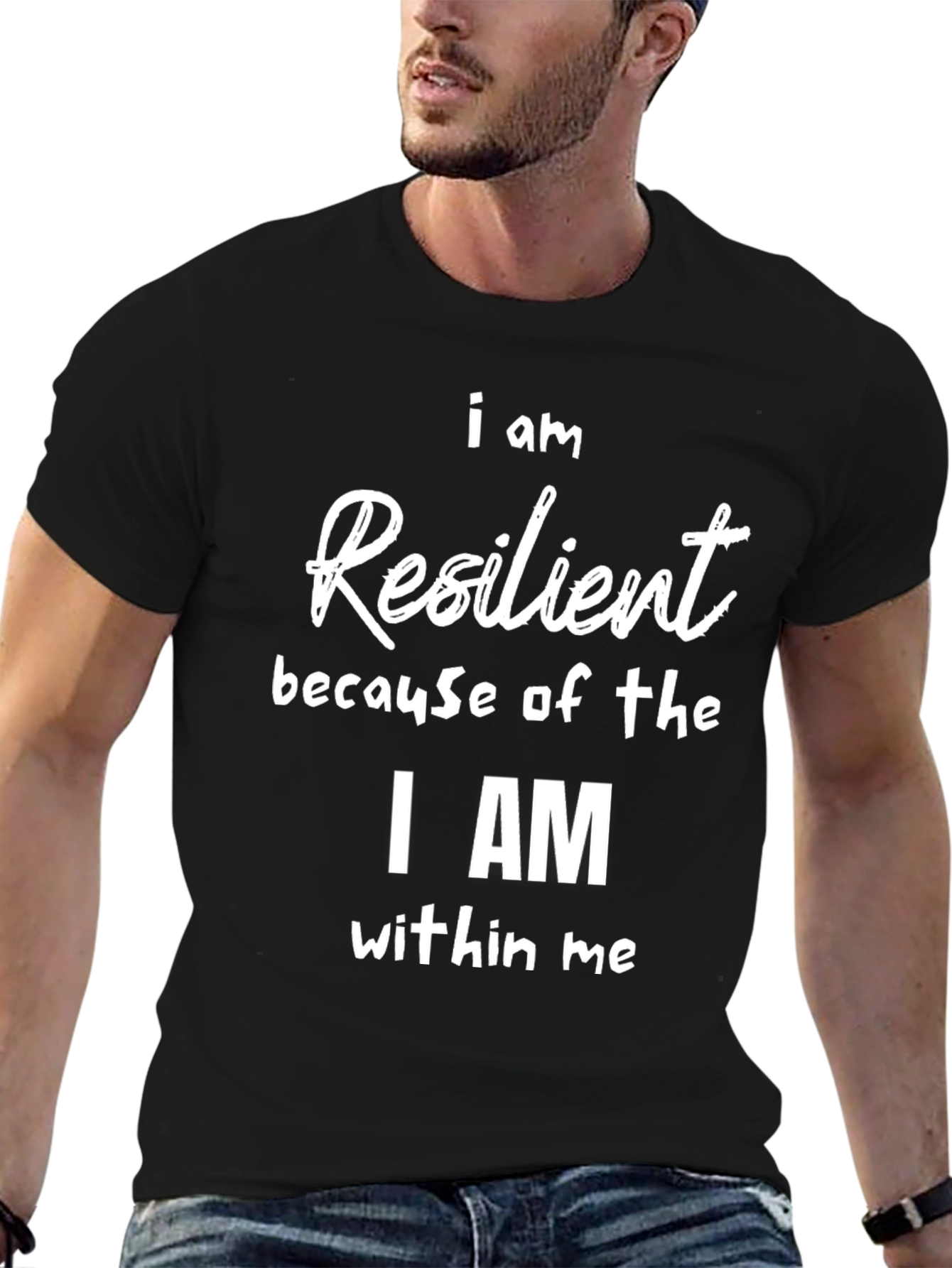 Resilient Statement Tee - Motivational T-Shirt