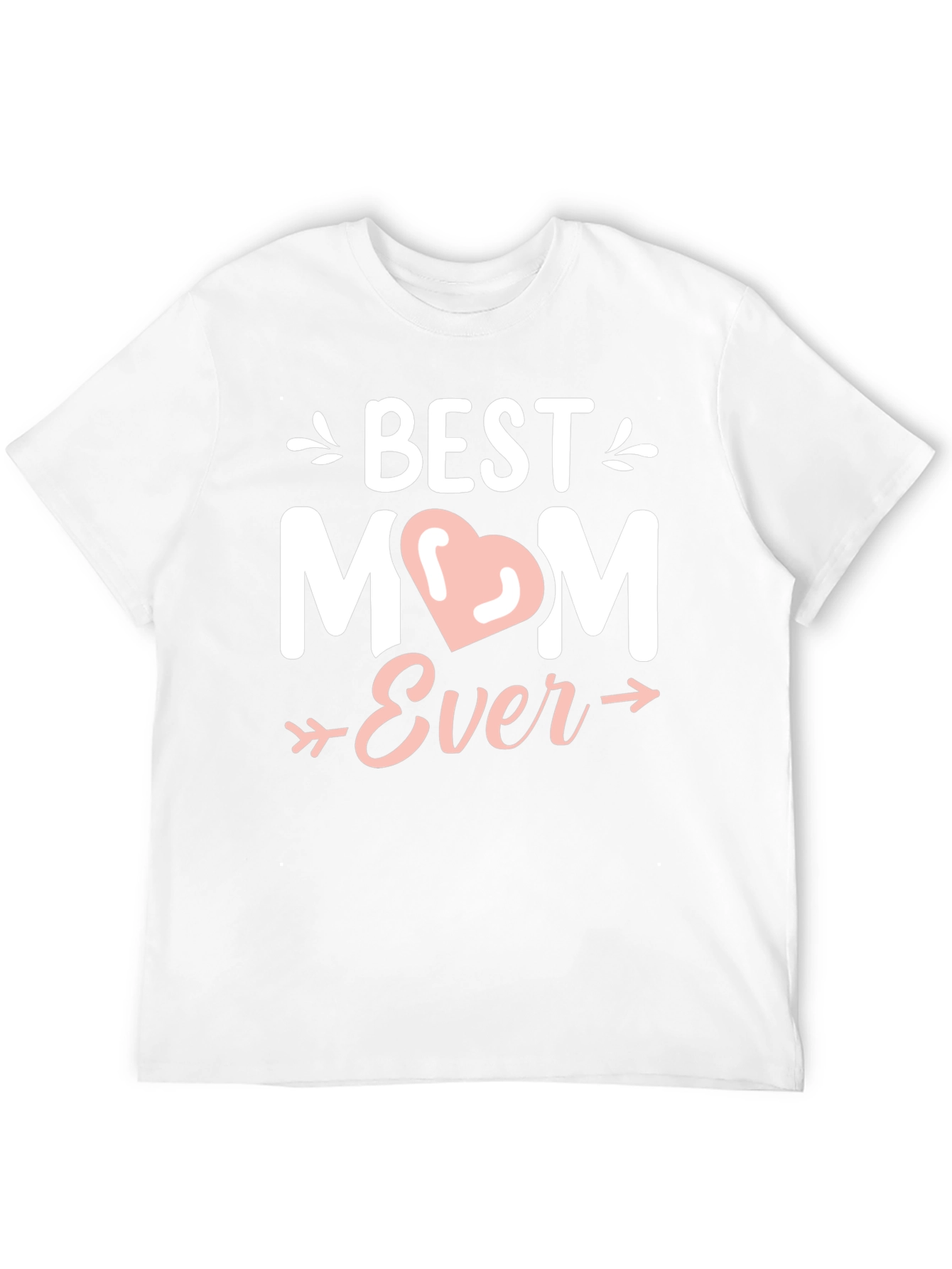 Best Mom Ever Graphic Tee - Black Cotton T-Shirt