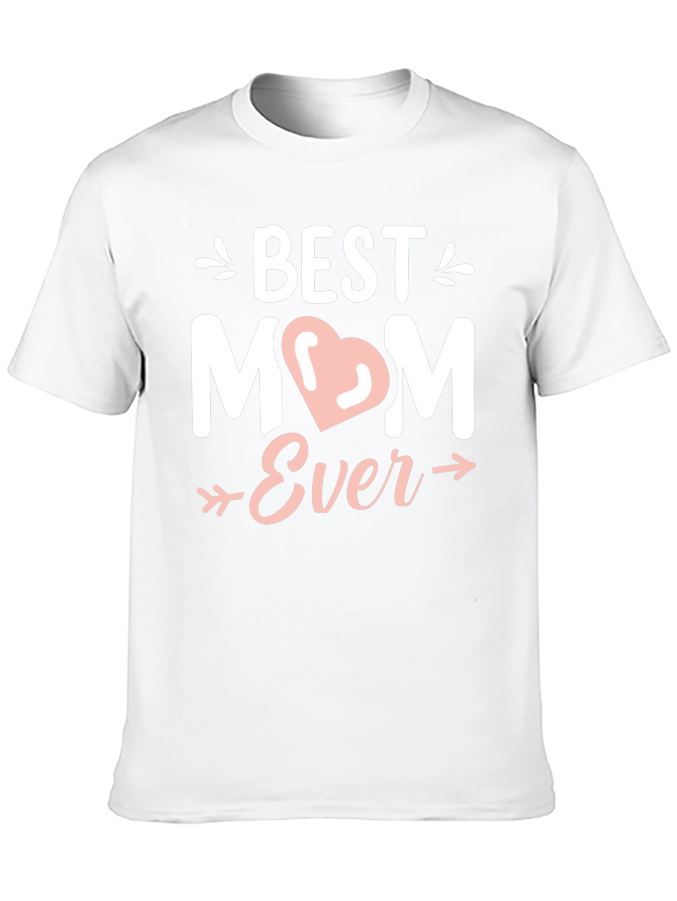 Best Mom Ever Graphic Tee - Black Cotton T-Shirt