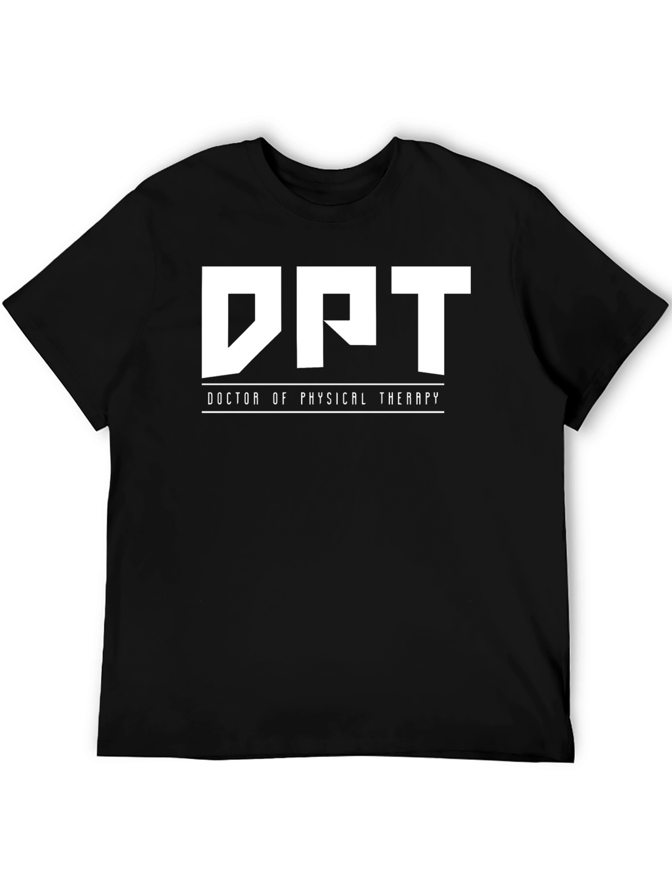 DPT Doctor of Physical Therapy Black T-Shirt