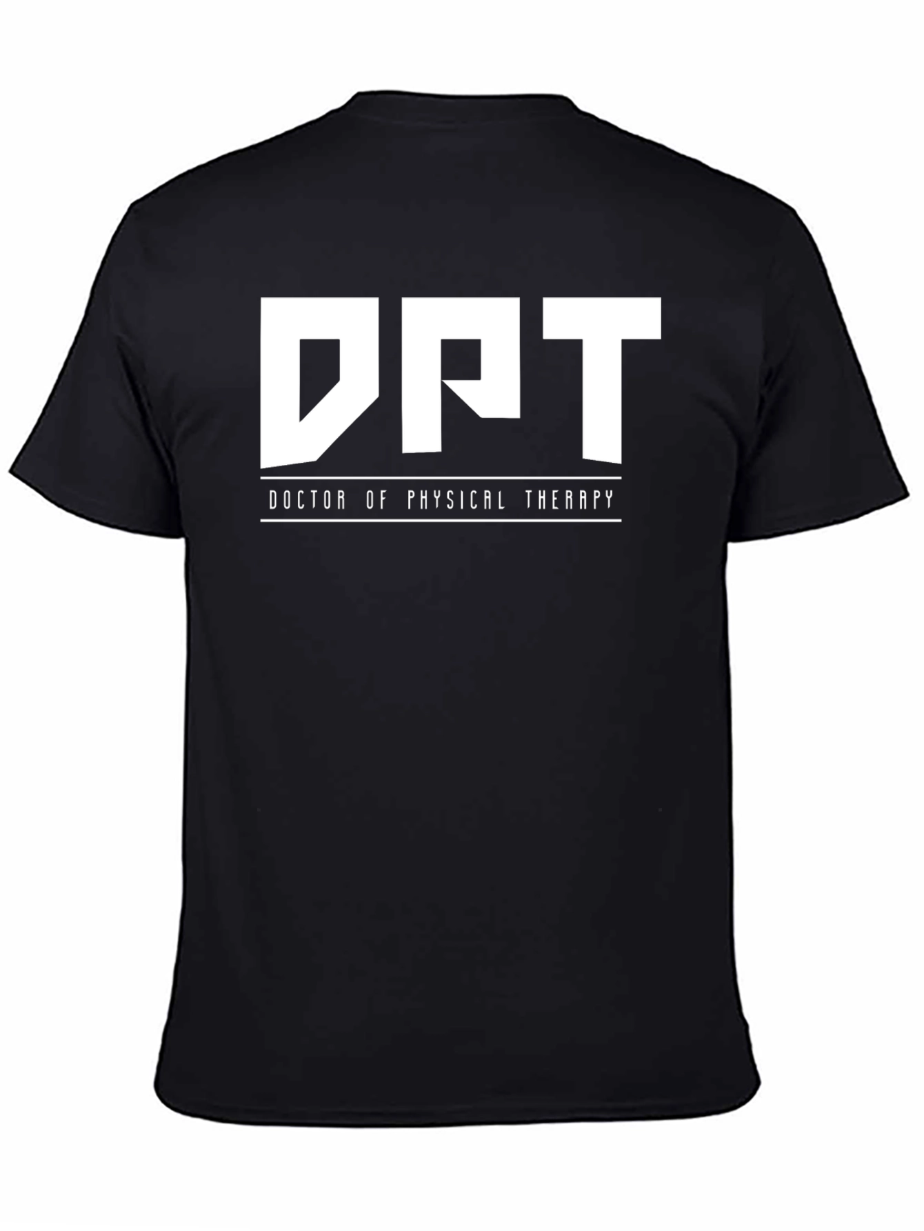 DPT Doctor of Physical Therapy Black T-Shirt