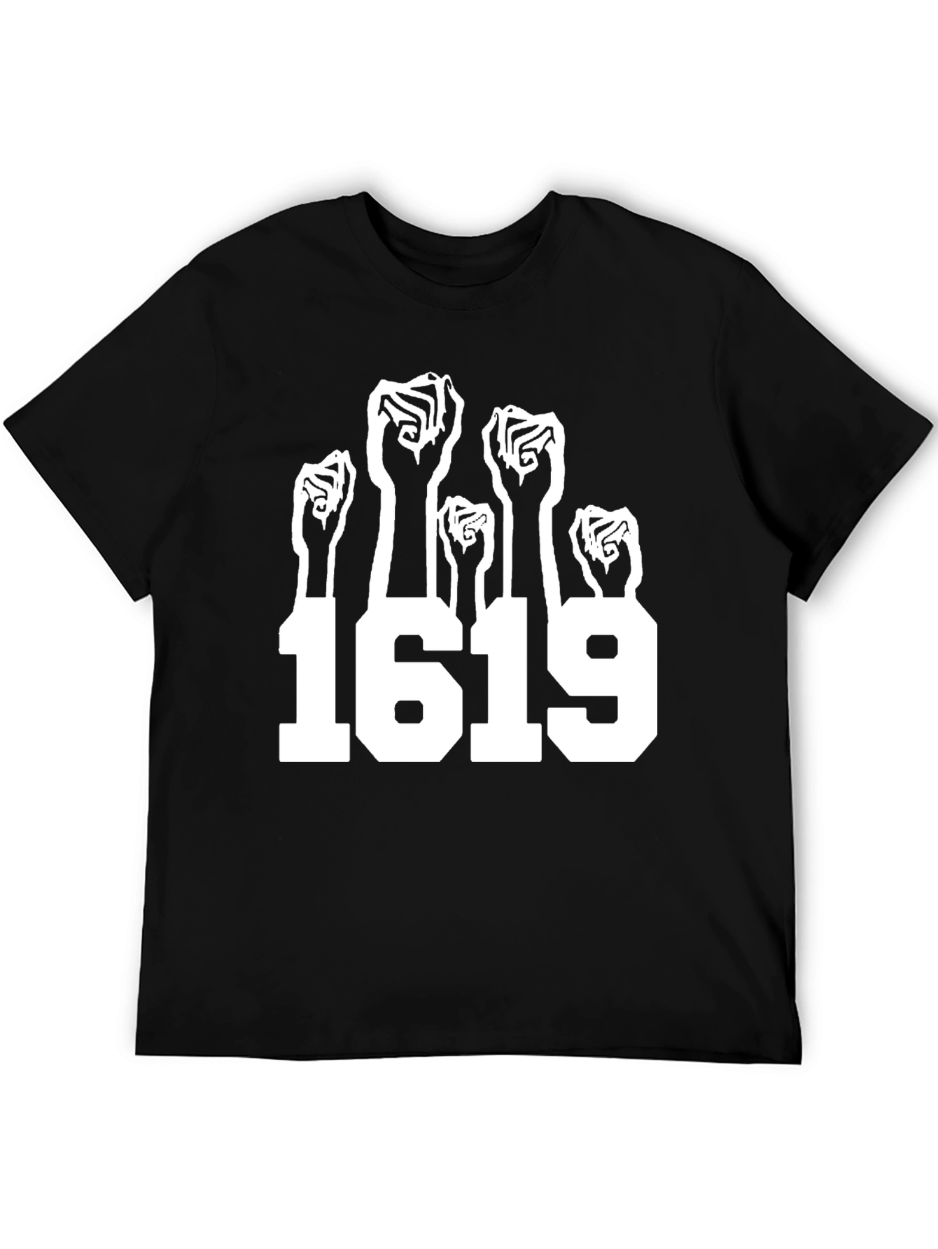 1619 Fist Graphic Tee - Black