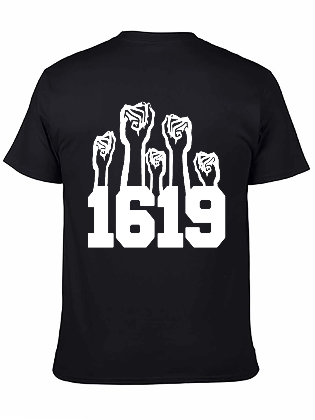1619 Fist Graphic Tee - Black