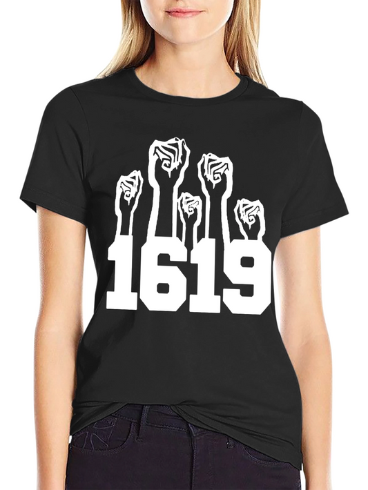 1619 Fist Graphic Tee - Black