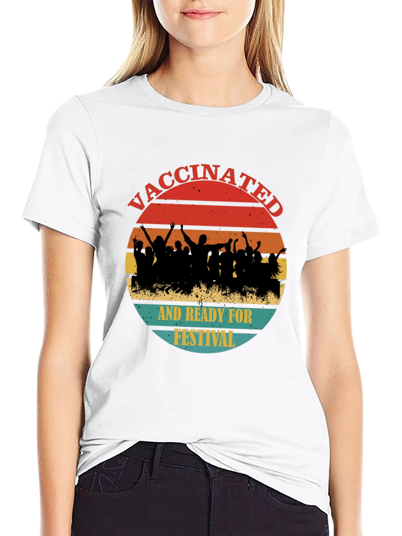Vaccinated and Ready for Festival T-Shirt