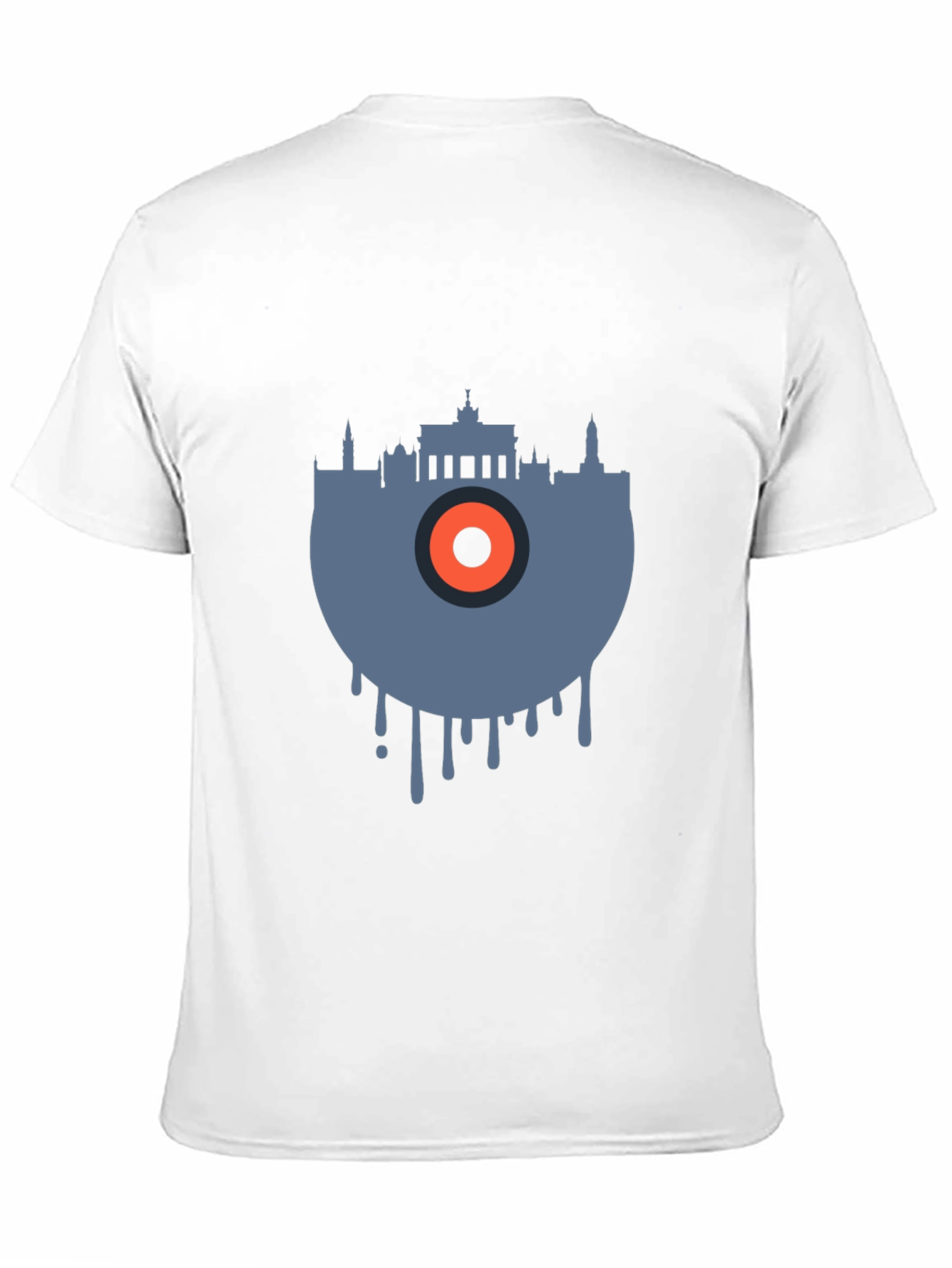 Berlin Skyline Vinyl Graphic Tee - Cool Urban Style