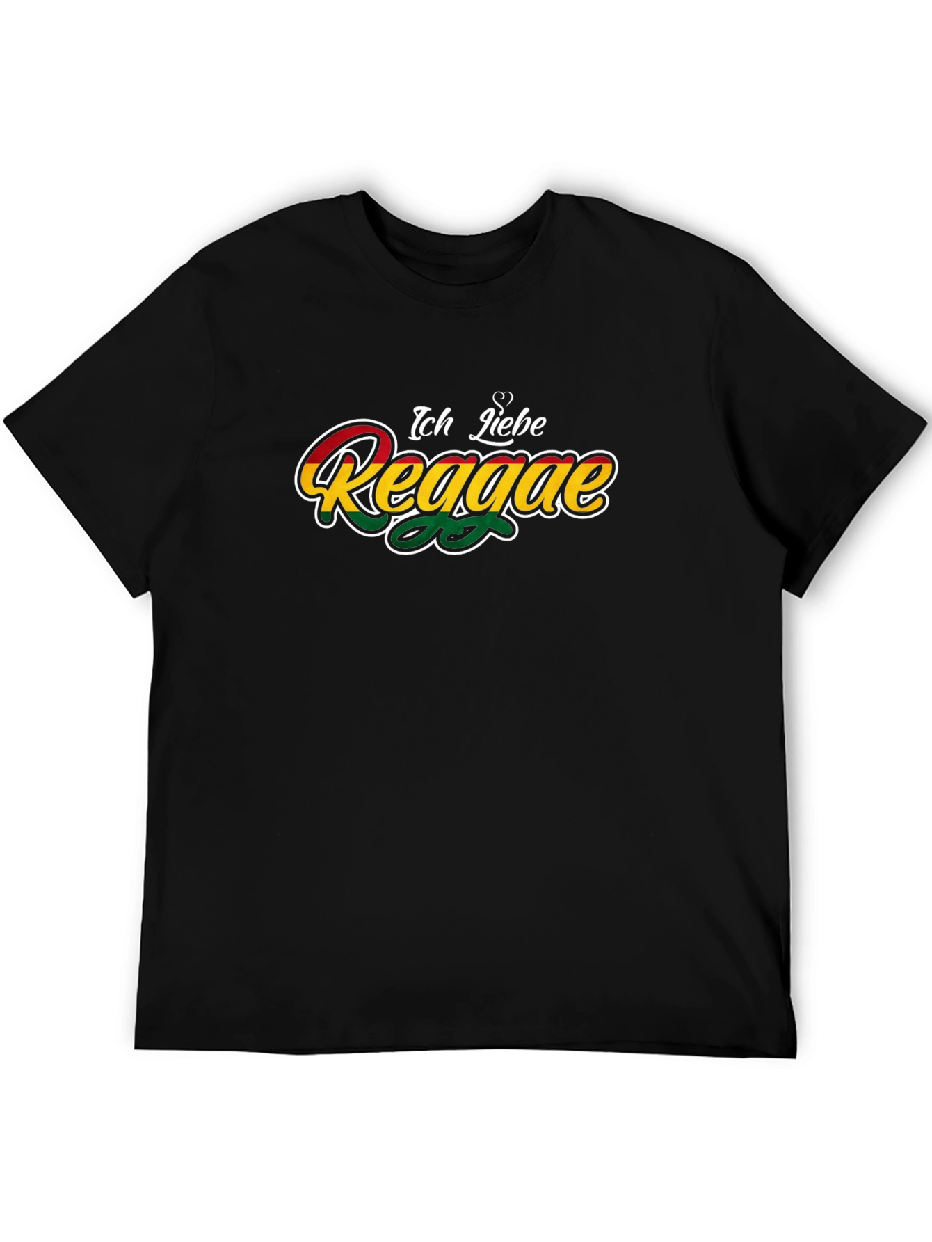 Ich Liebe Reggae Graphic T-Shirt