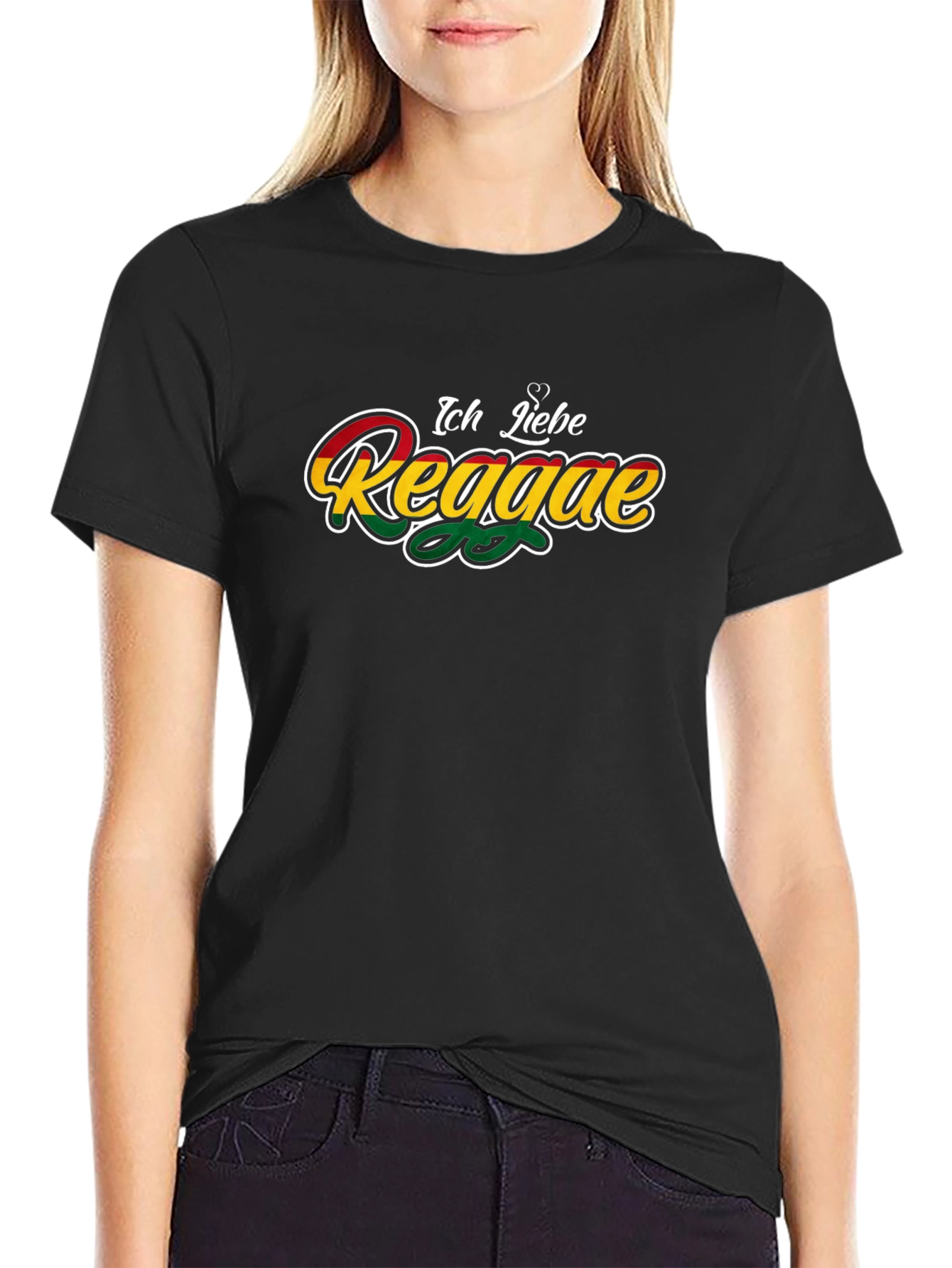 Ich Liebe Reggae Graphic T-Shirt