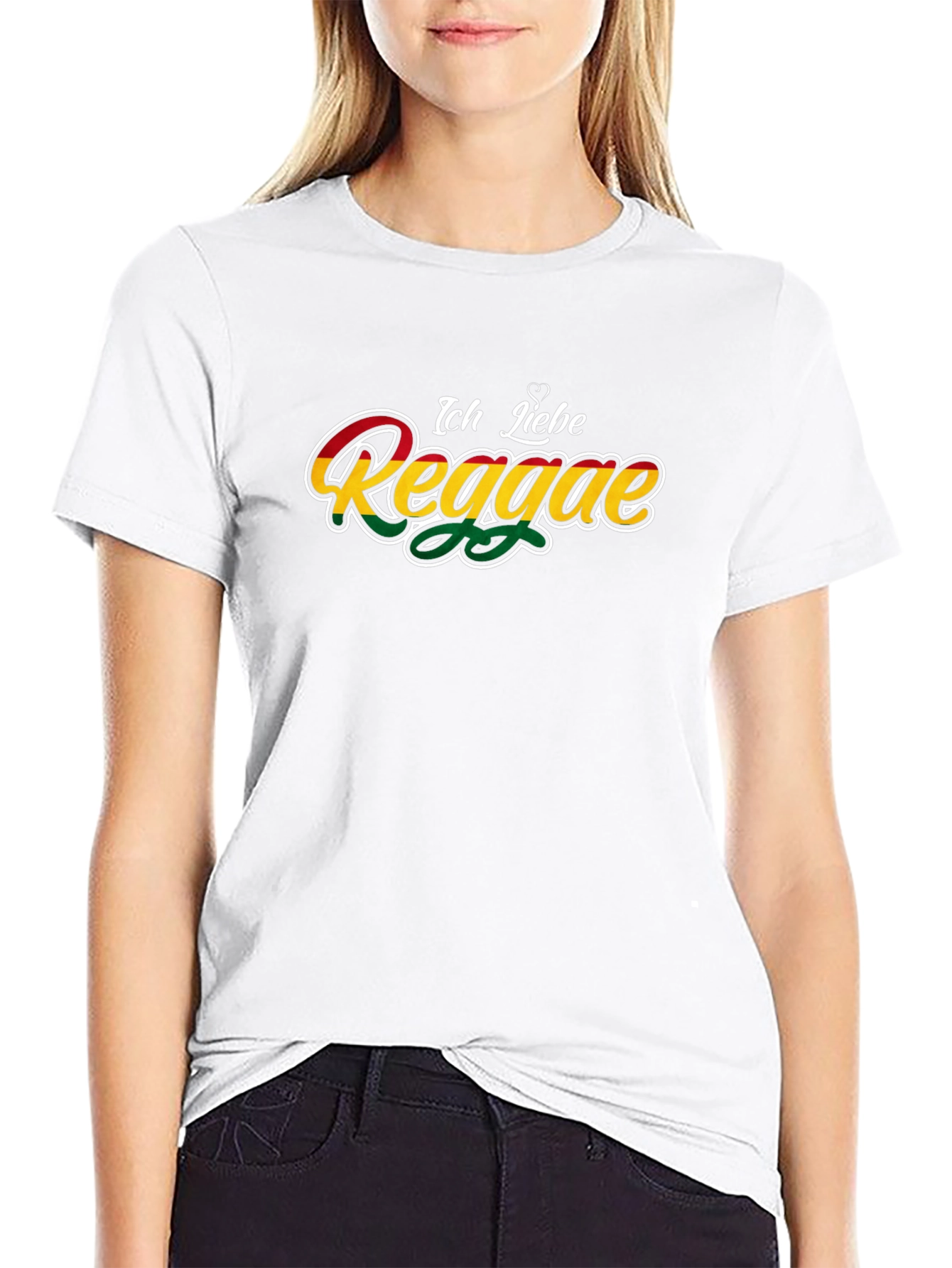 Ich Liebe Reggae Graphic T-Shirt
