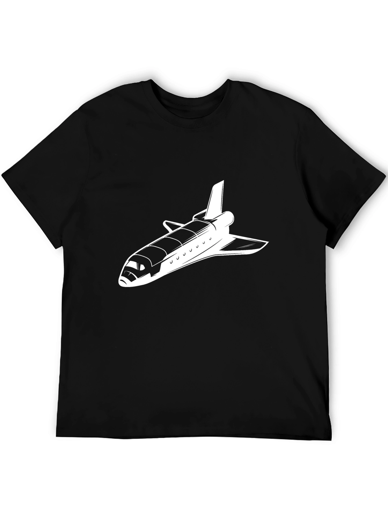 Space Shuttle Graphic Tee - Retro Rocket Shirt