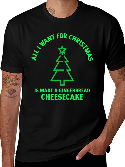 Christmas Gingerbread Cheesecake T-Shirt
