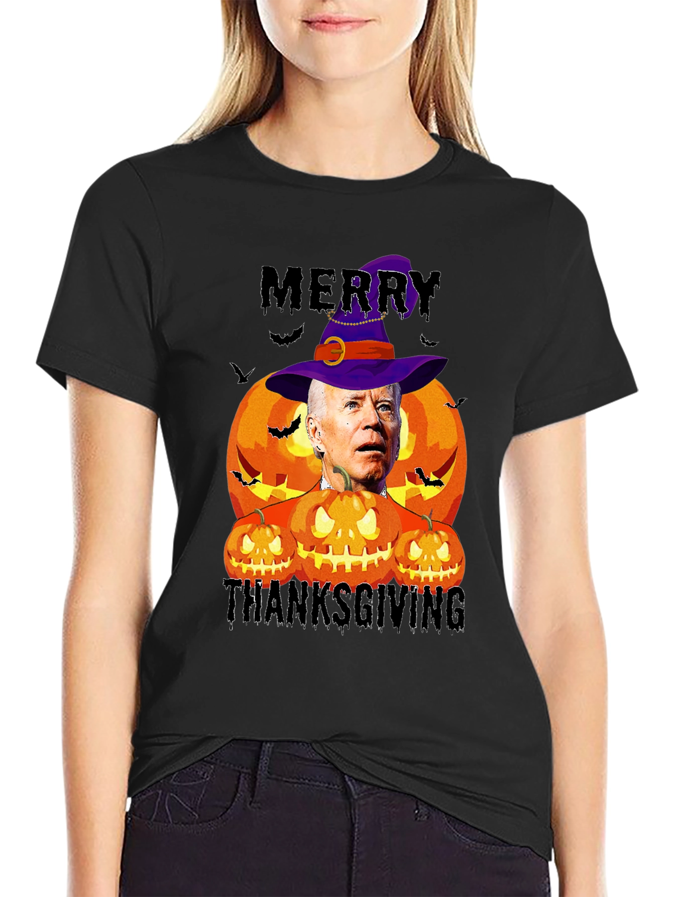 Merry Thanksgiving Joe Biden T-Shirt