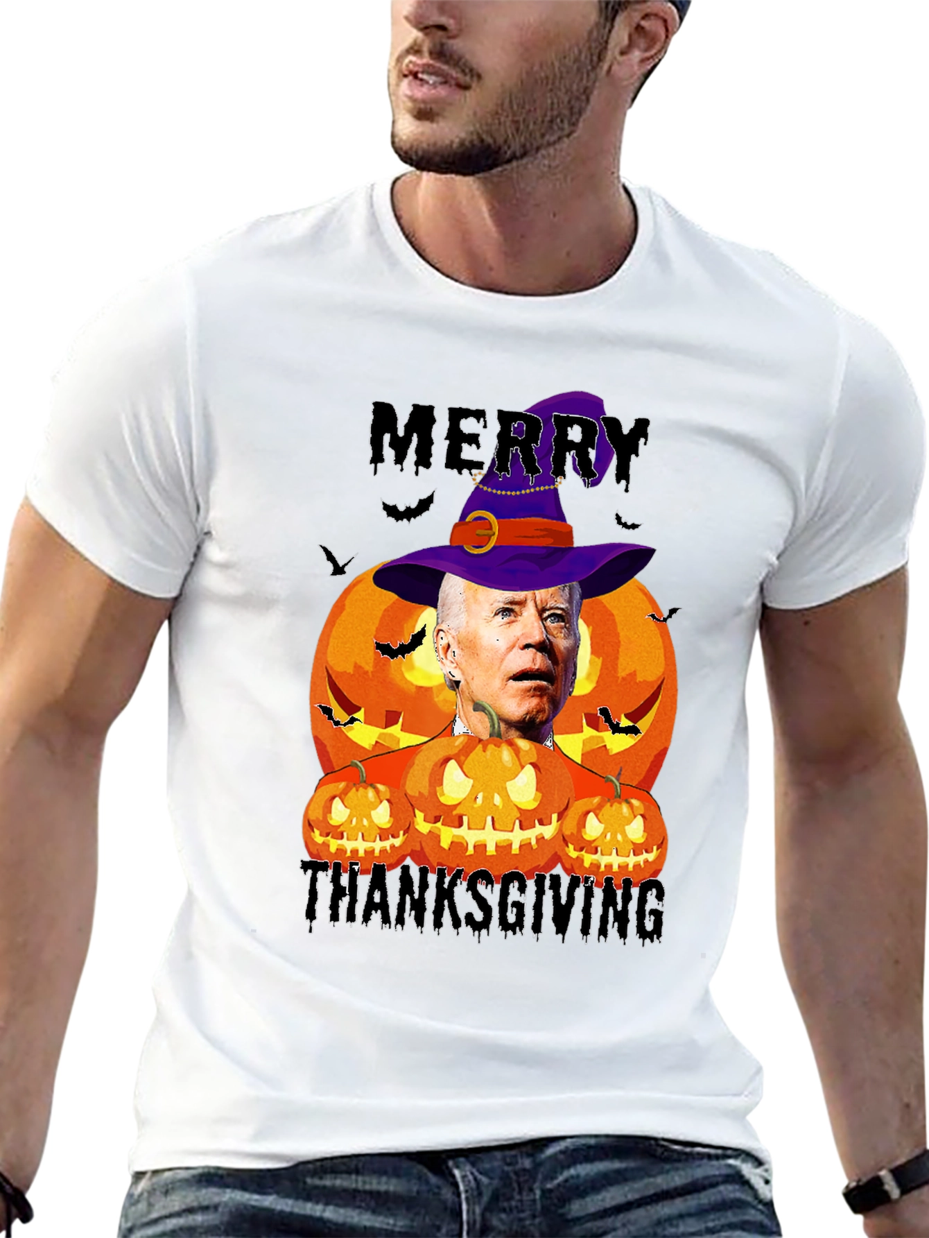 Merry Thanksgiving Joe Biden T-Shirt