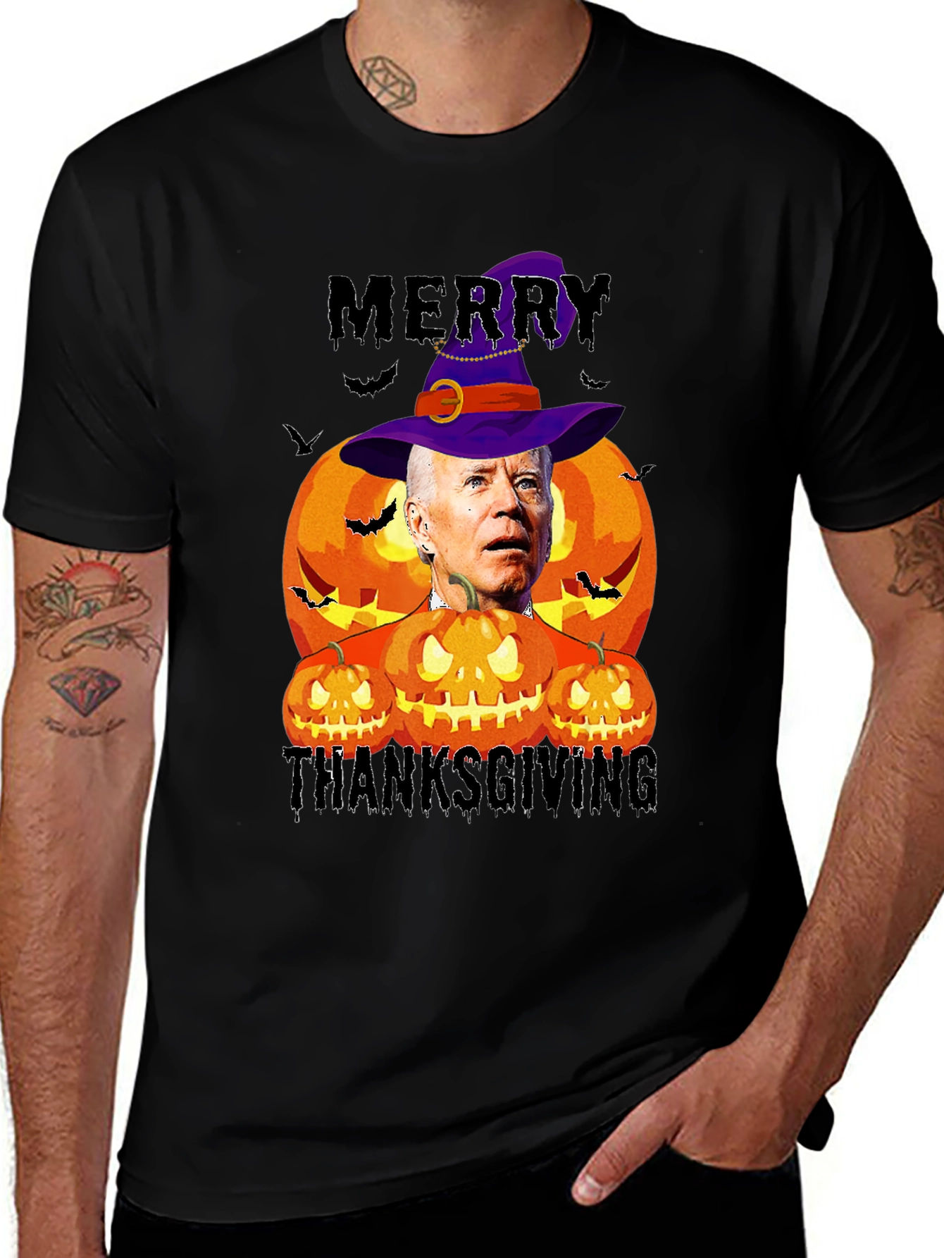 Merry Thanksgiving Joe Biden T-Shirt