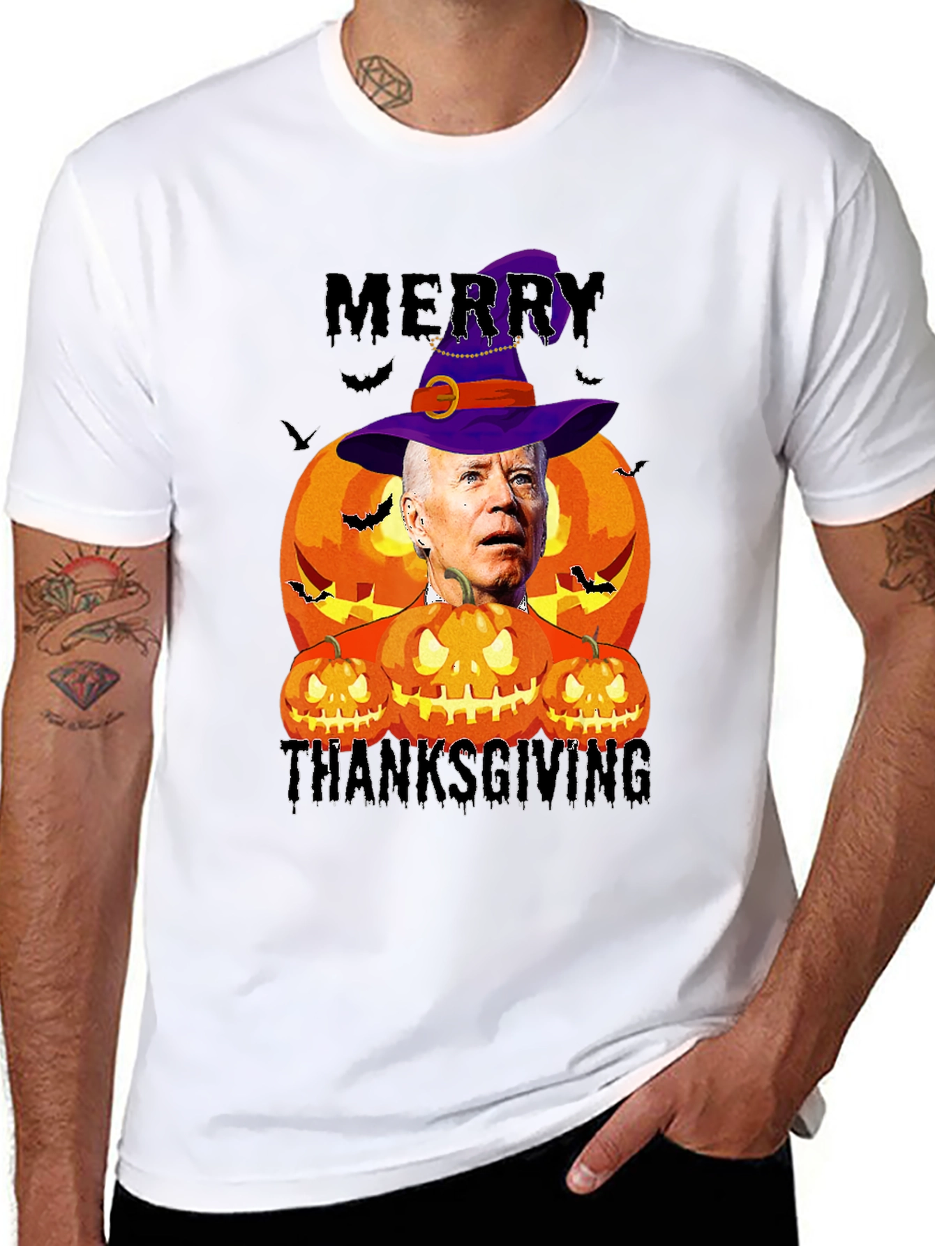 Merry Thanksgiving Joe Biden T-Shirt