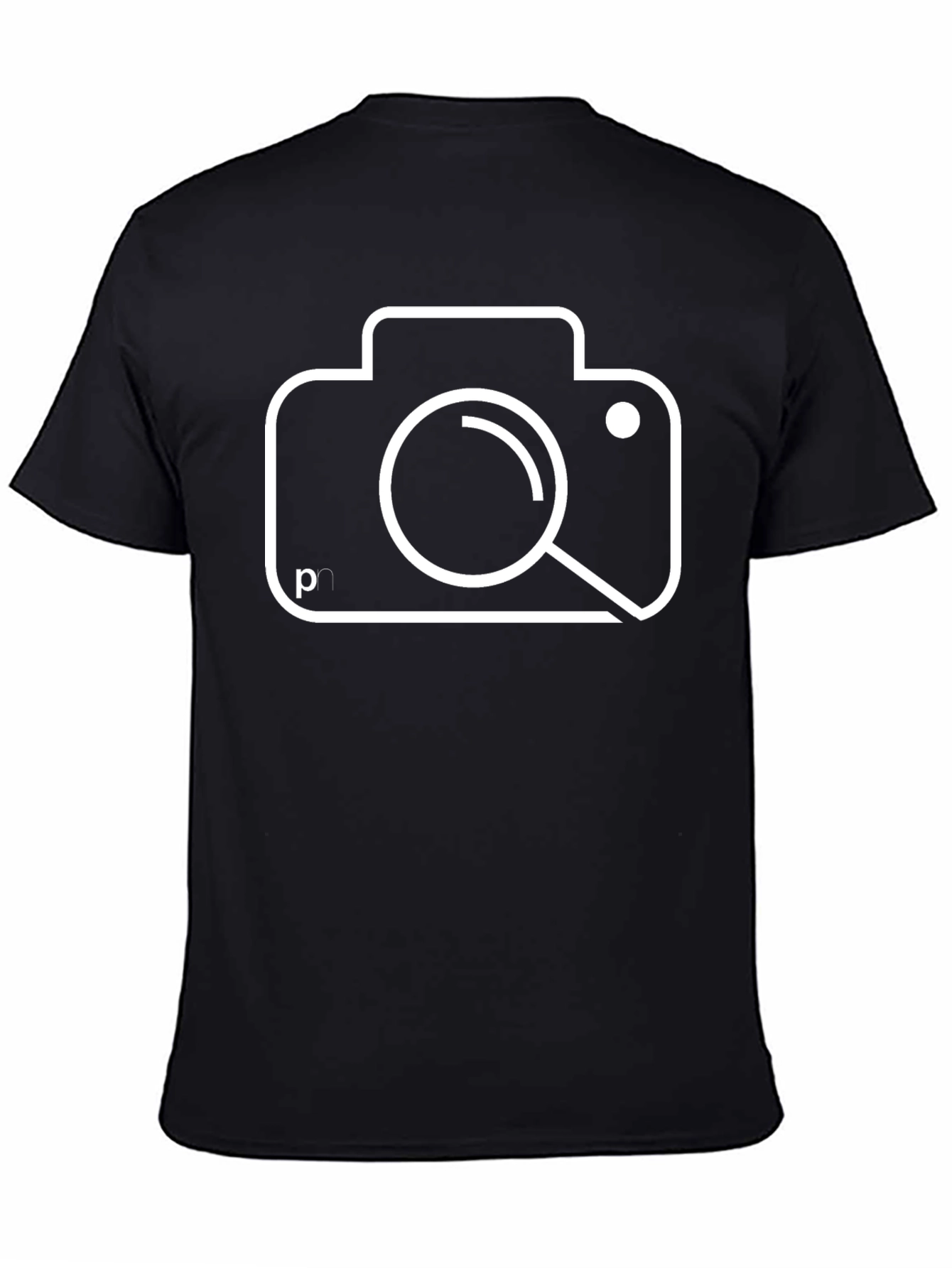 Camera Graphic Black T-Shirt