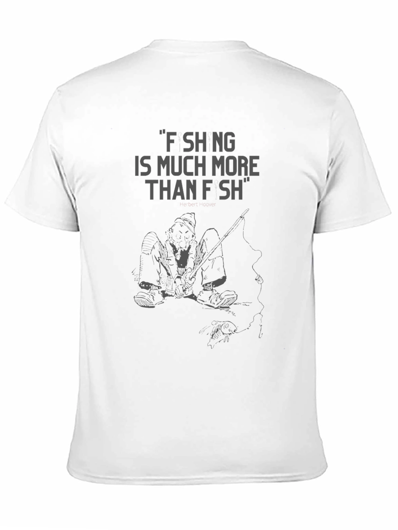 Fishing is Much More Than Fish Graphic Tee