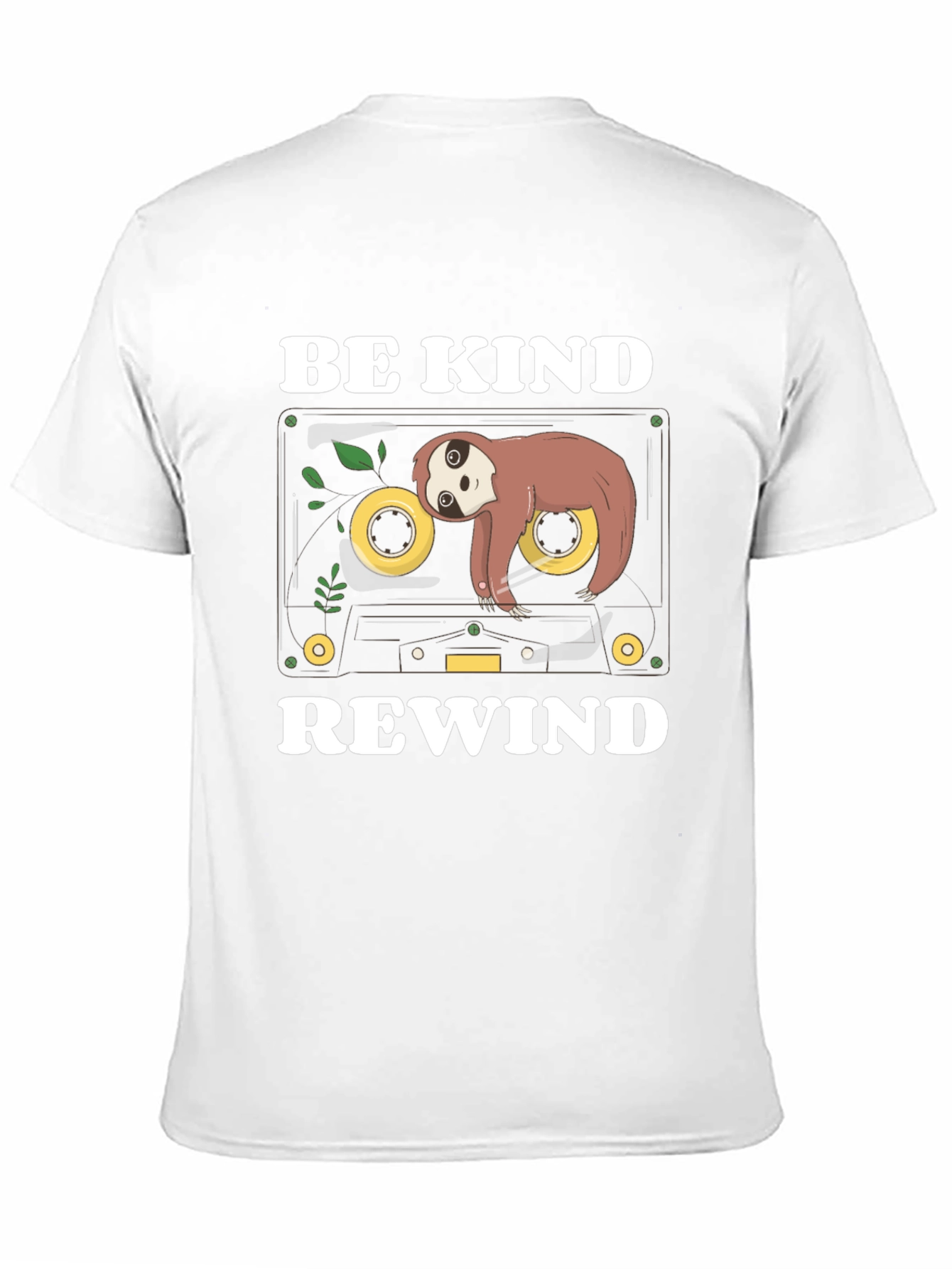 Be Kind Rewind Sloth Cassette T-Shirt