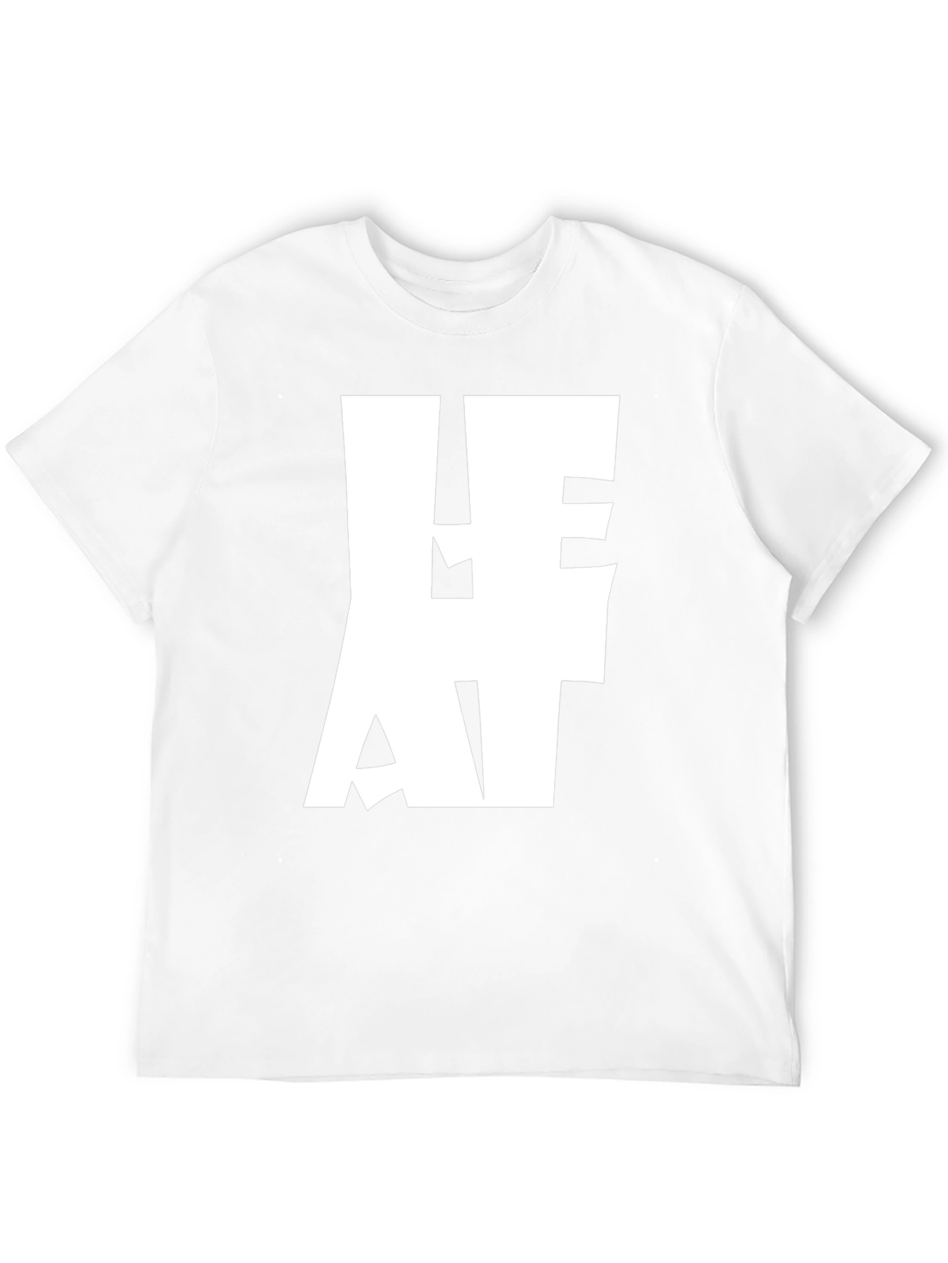 Bold HEAT Graphic Tee - Black Cotton Blend