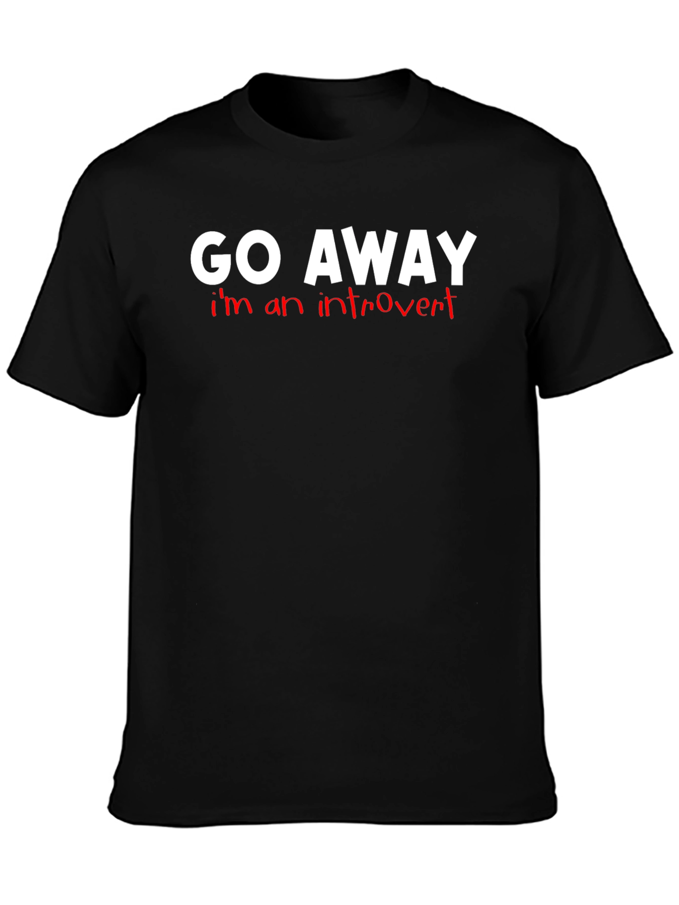 Introvert T-Shirt - Go Away Graphic Tee