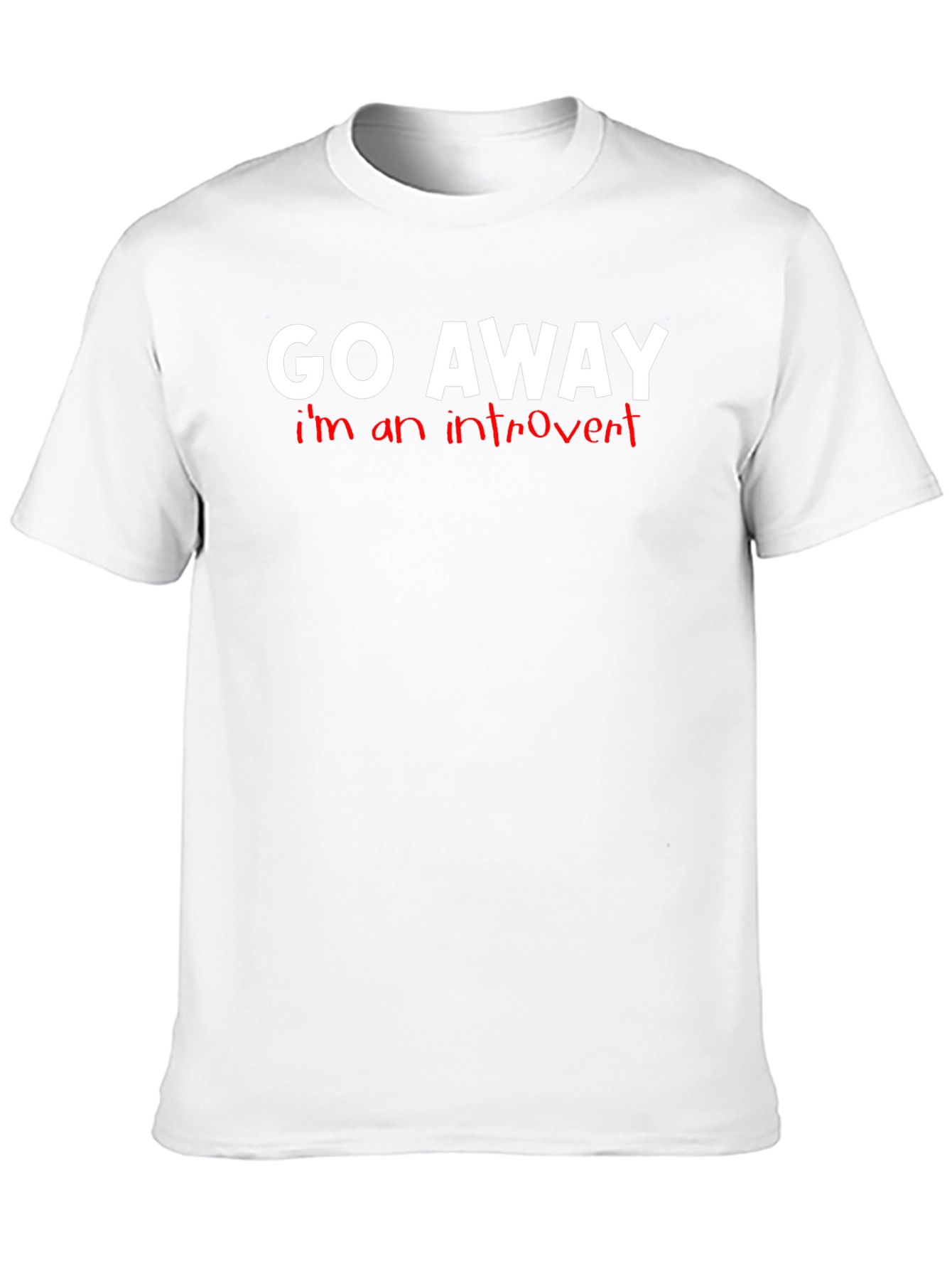 Introvert T-Shirt - Go Away Graphic Tee