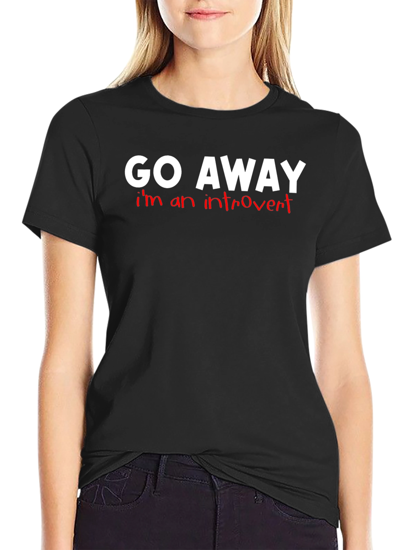 Introvert T-Shirt - Go Away Graphic Tee