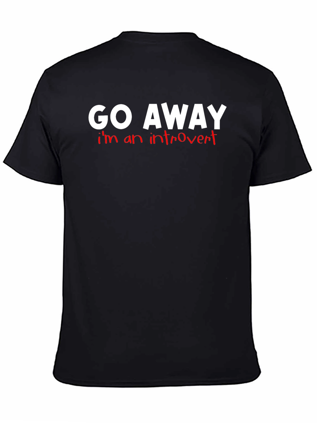 Introvert T-Shirt - Go Away Graphic Tee