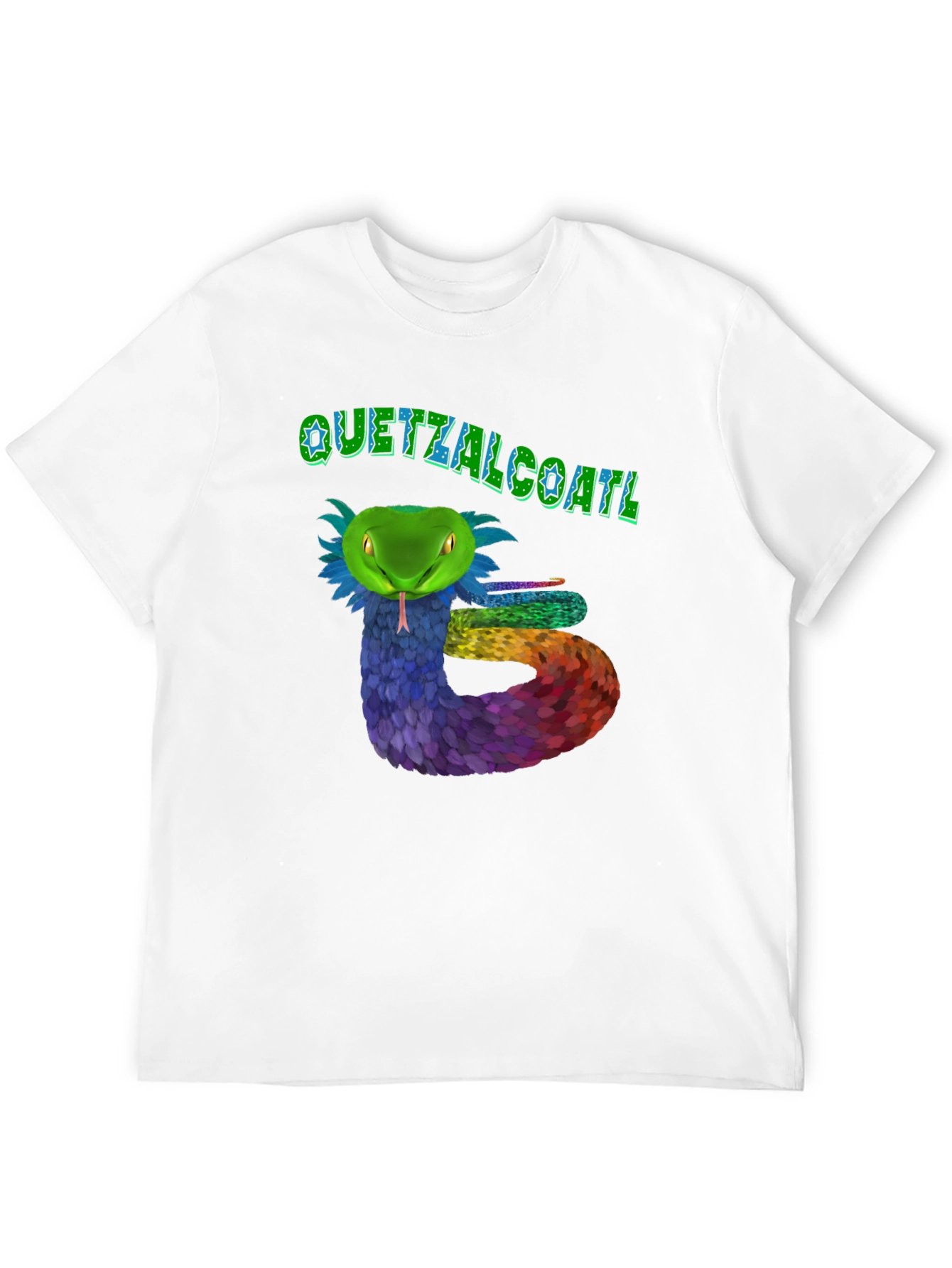 Quetzalcoatl Snake Graphic T-Shirt