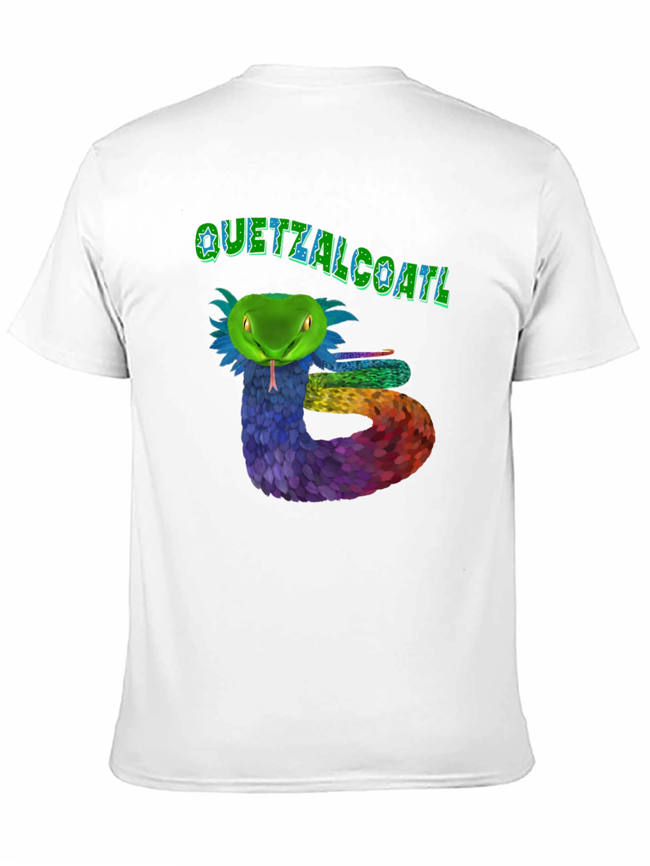 Quetzalcoatl Snake Graphic T-Shirt