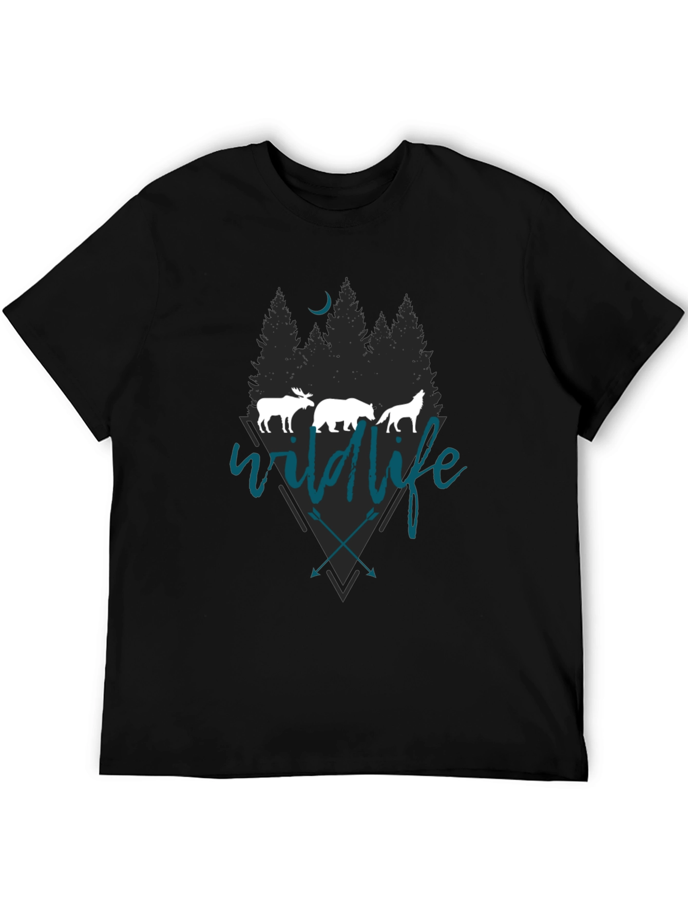 Wildlife Graphic Tee - Nature Inspired Design