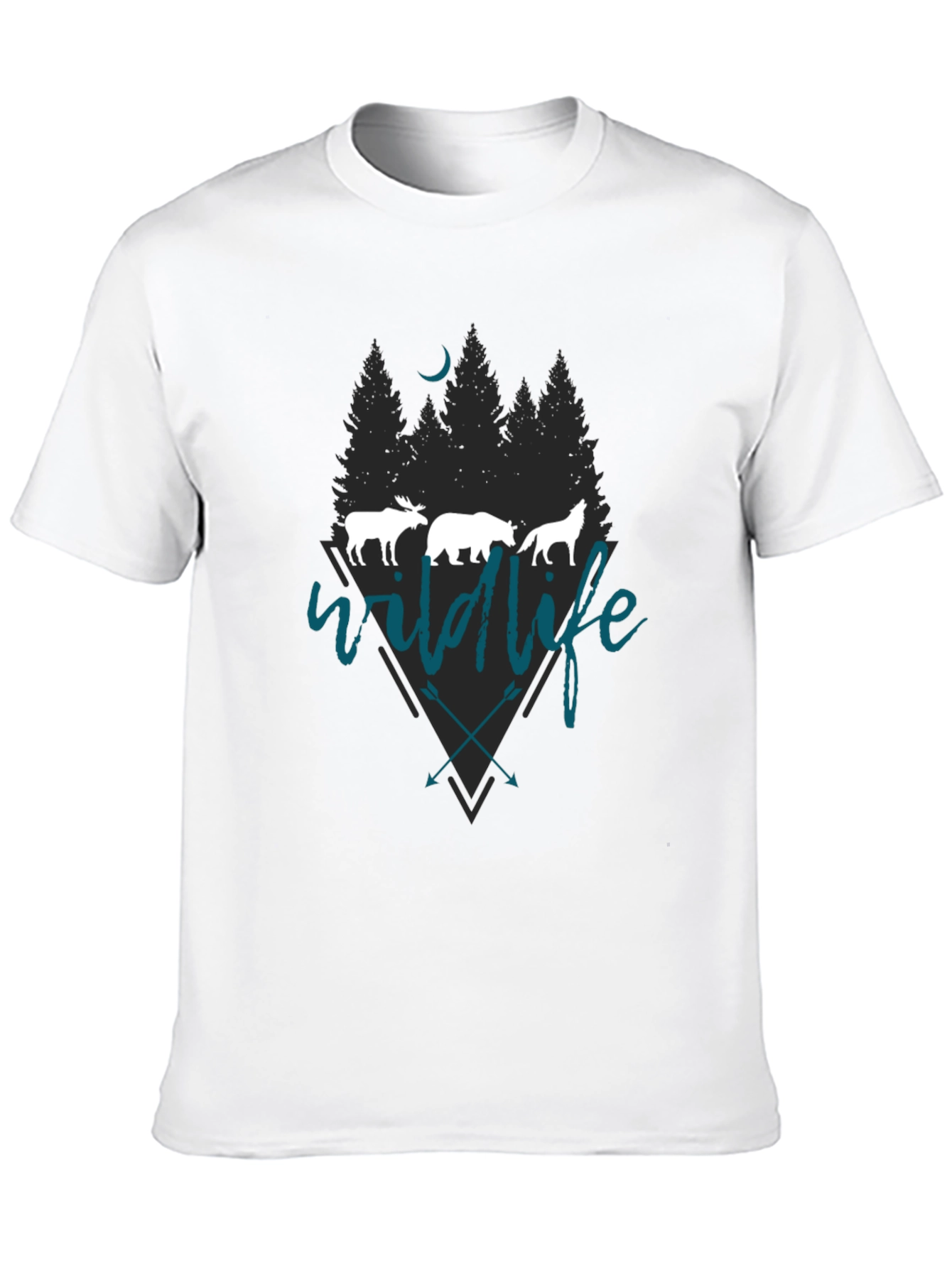 Wildlife Graphic Tee - Nature Inspired Design